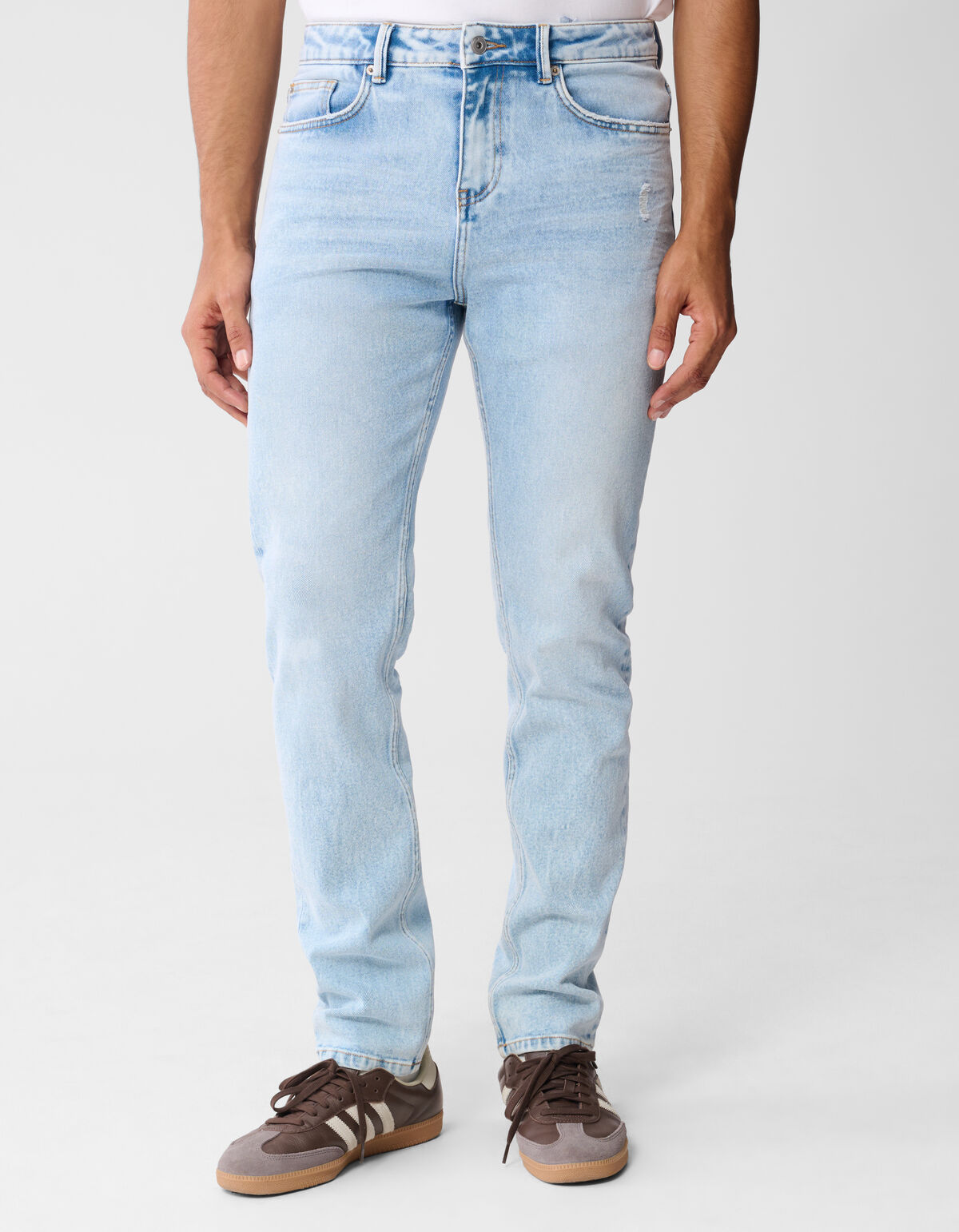 Tapered Fit Jeans Lichtblauw L32 SHOEBY MEN