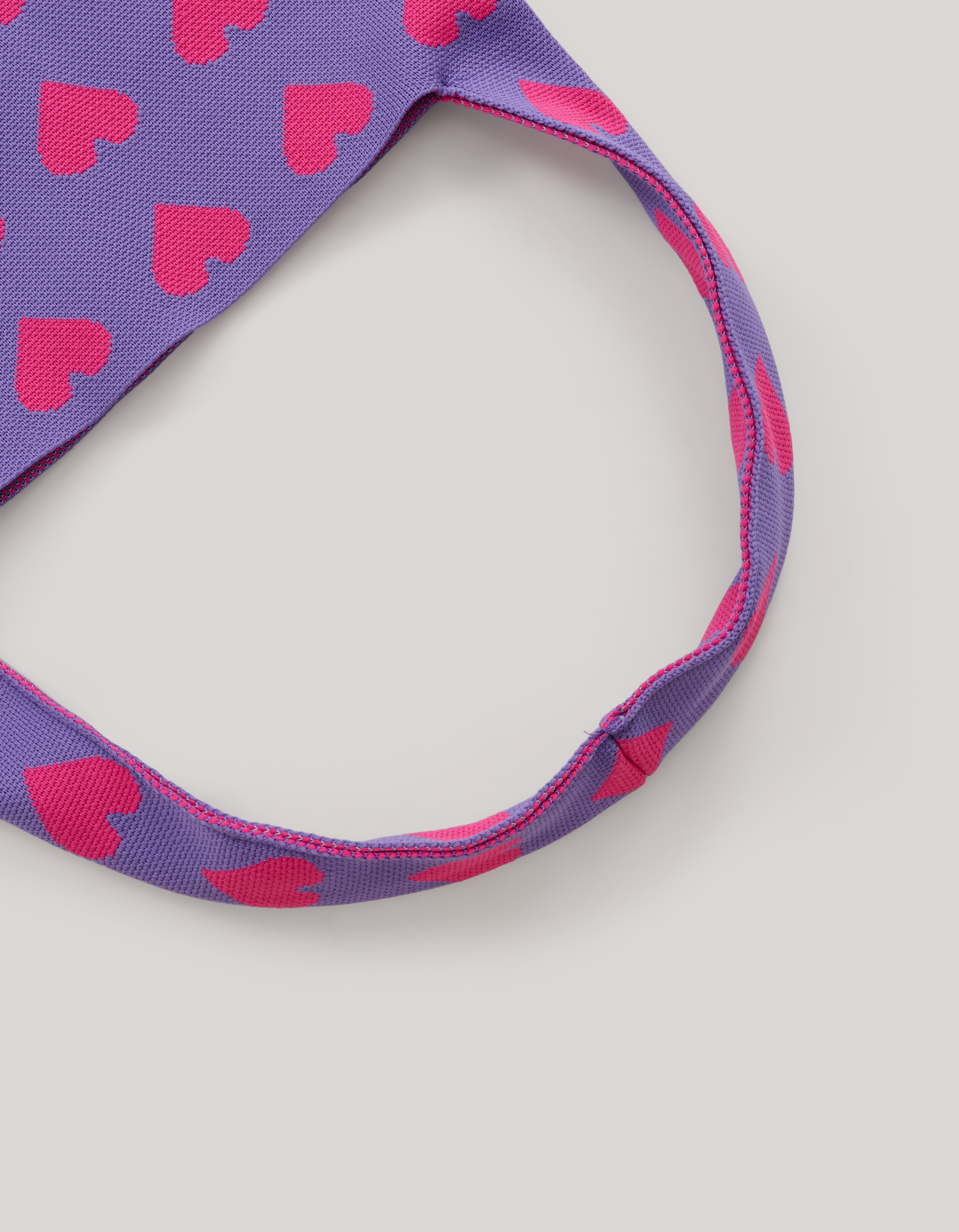 Knitted Tas Paars/Roze SHOEBY ACCESSOIRES