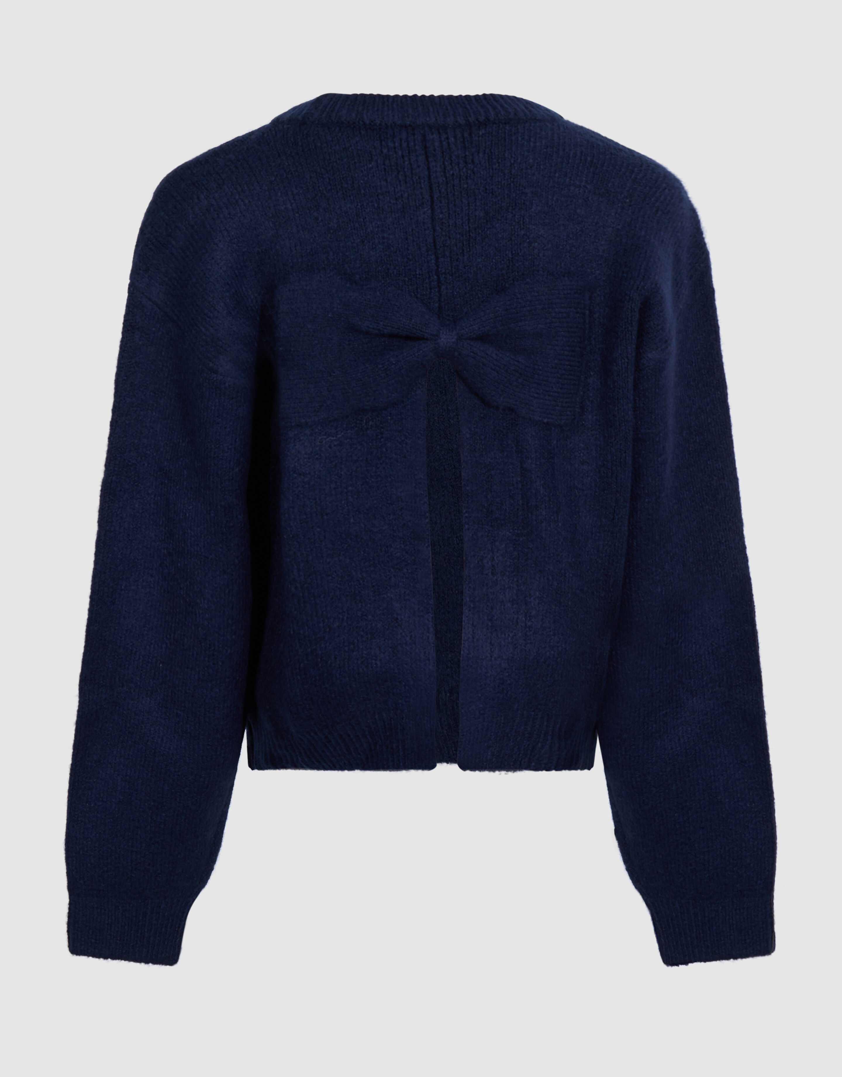 Grote Strik Gebreide Trui Donkerblauw SHOEBY GIRLS