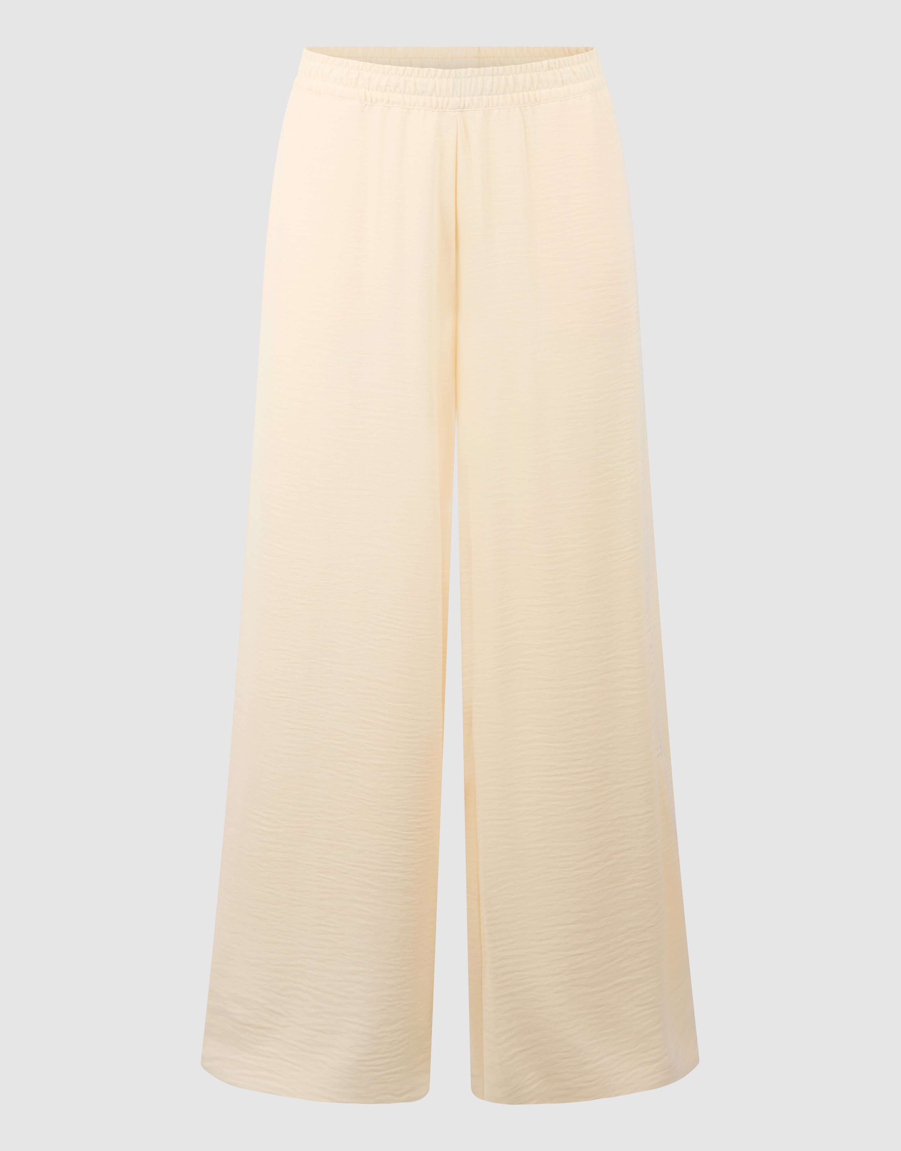 Twist Wide Leg Fit Broek Lichtgeel SHOEBY WOMEN