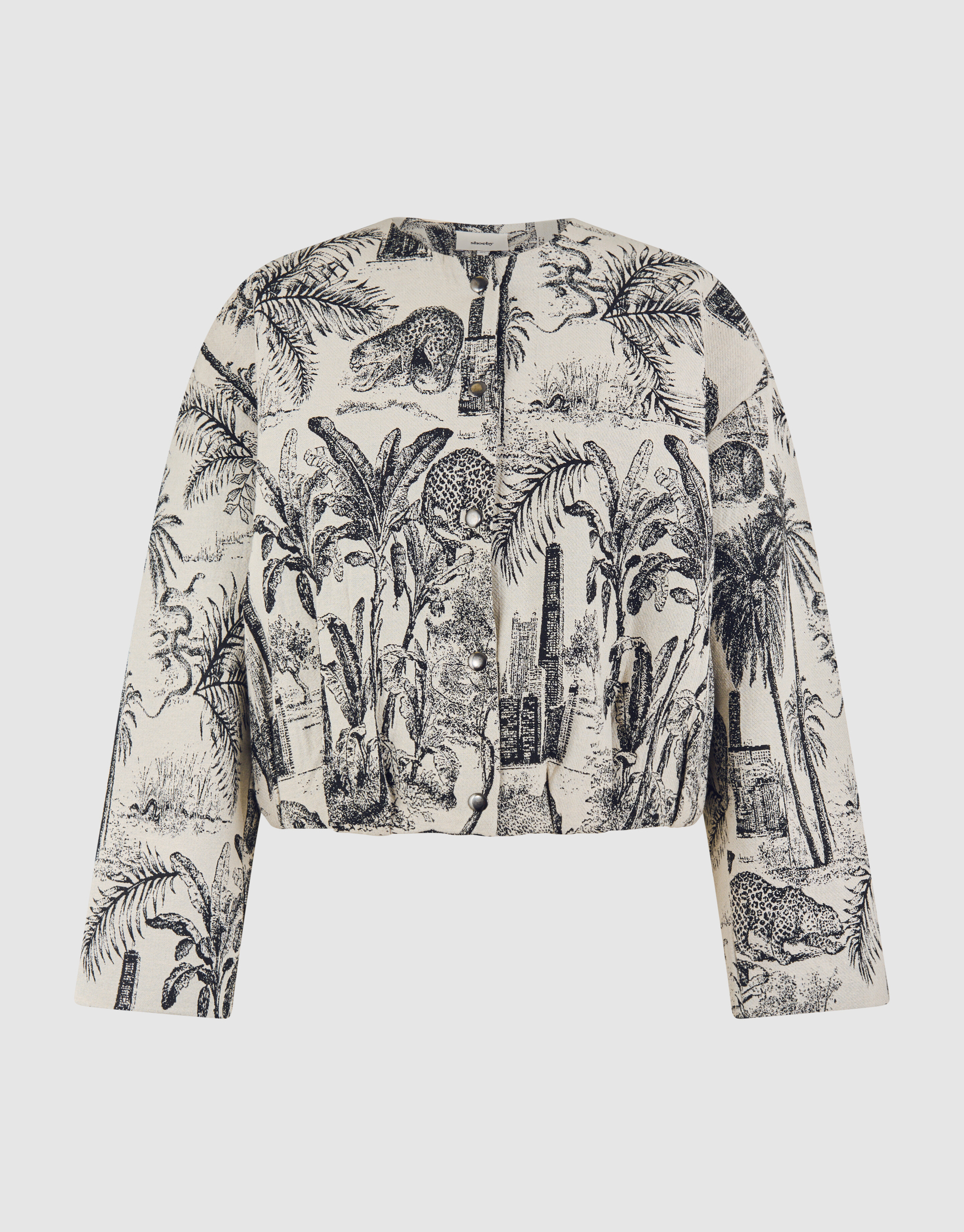 Jacquard Jack Zwart/Wit By Mieke SHOEBY WOMEN