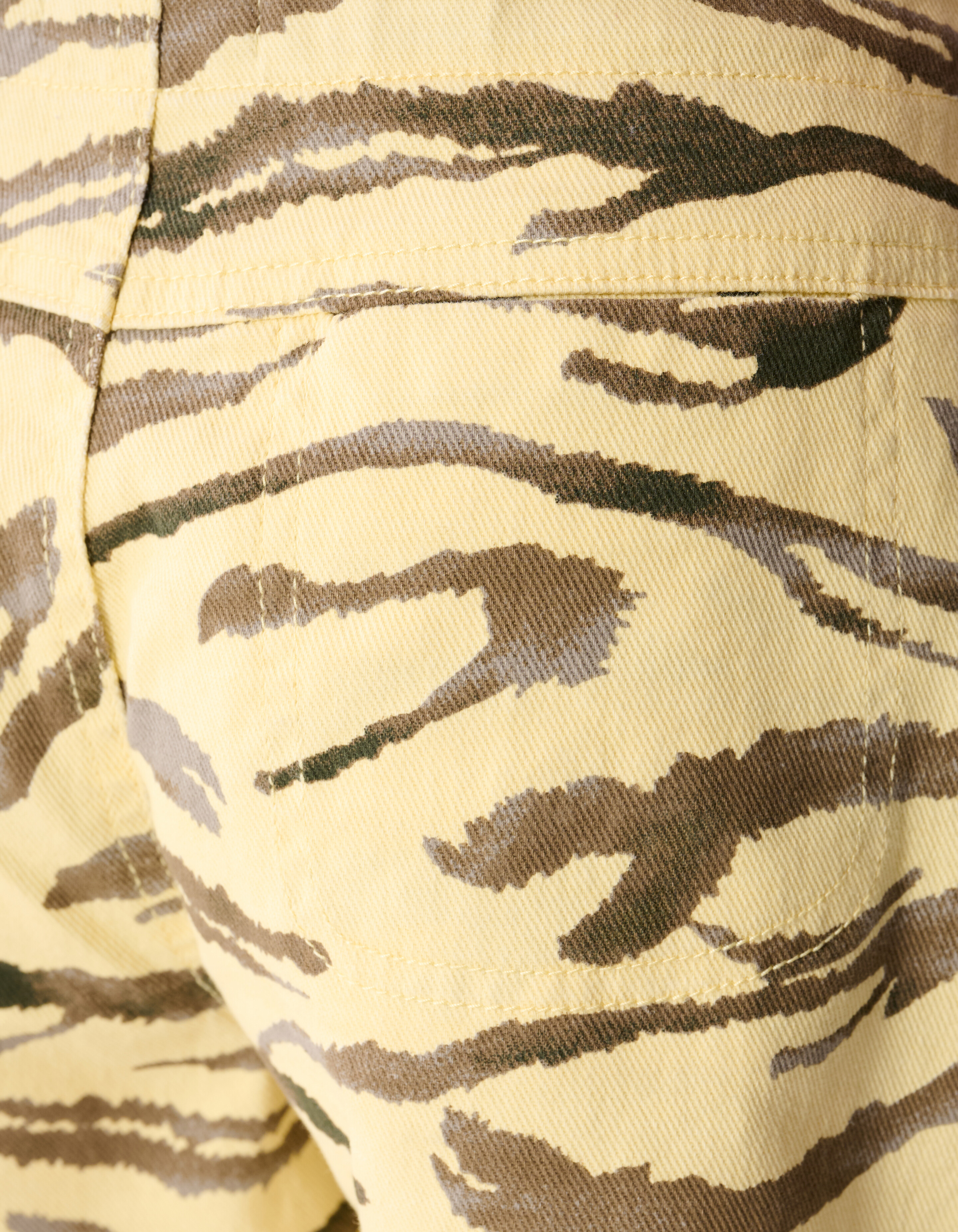 Tiger Denim Skort Lichtgeel SHOEBY GIRLS