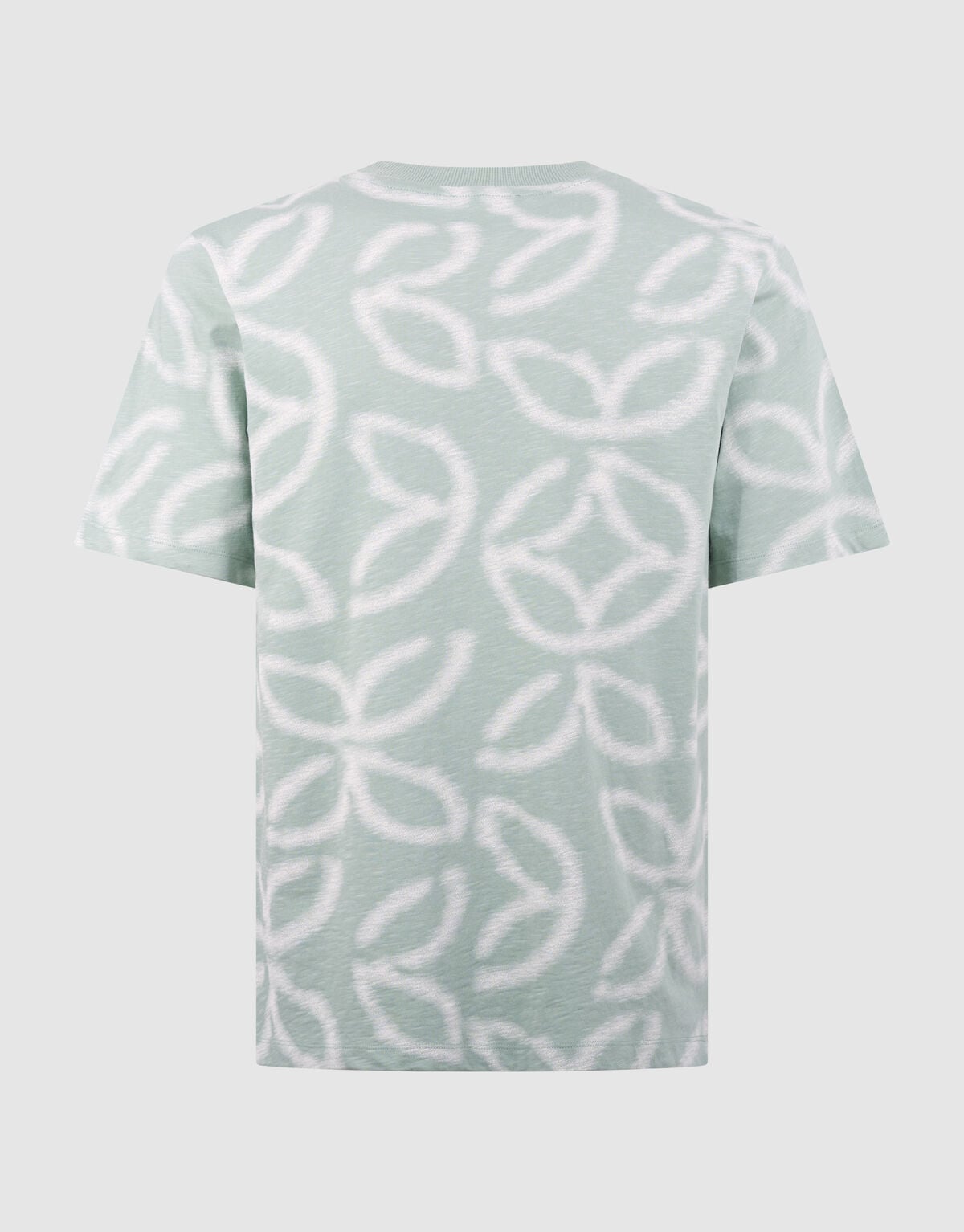 All Over Logo T-shirt Lichtgroen SHOEBY MEN