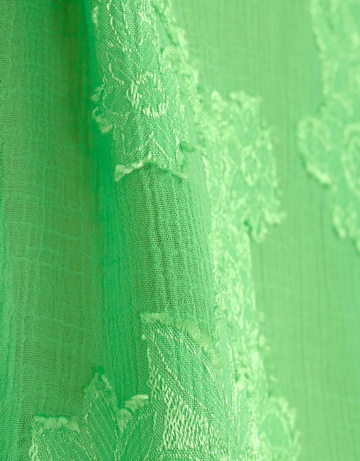 Chiffon Top Groen SHOEBY WOMEN