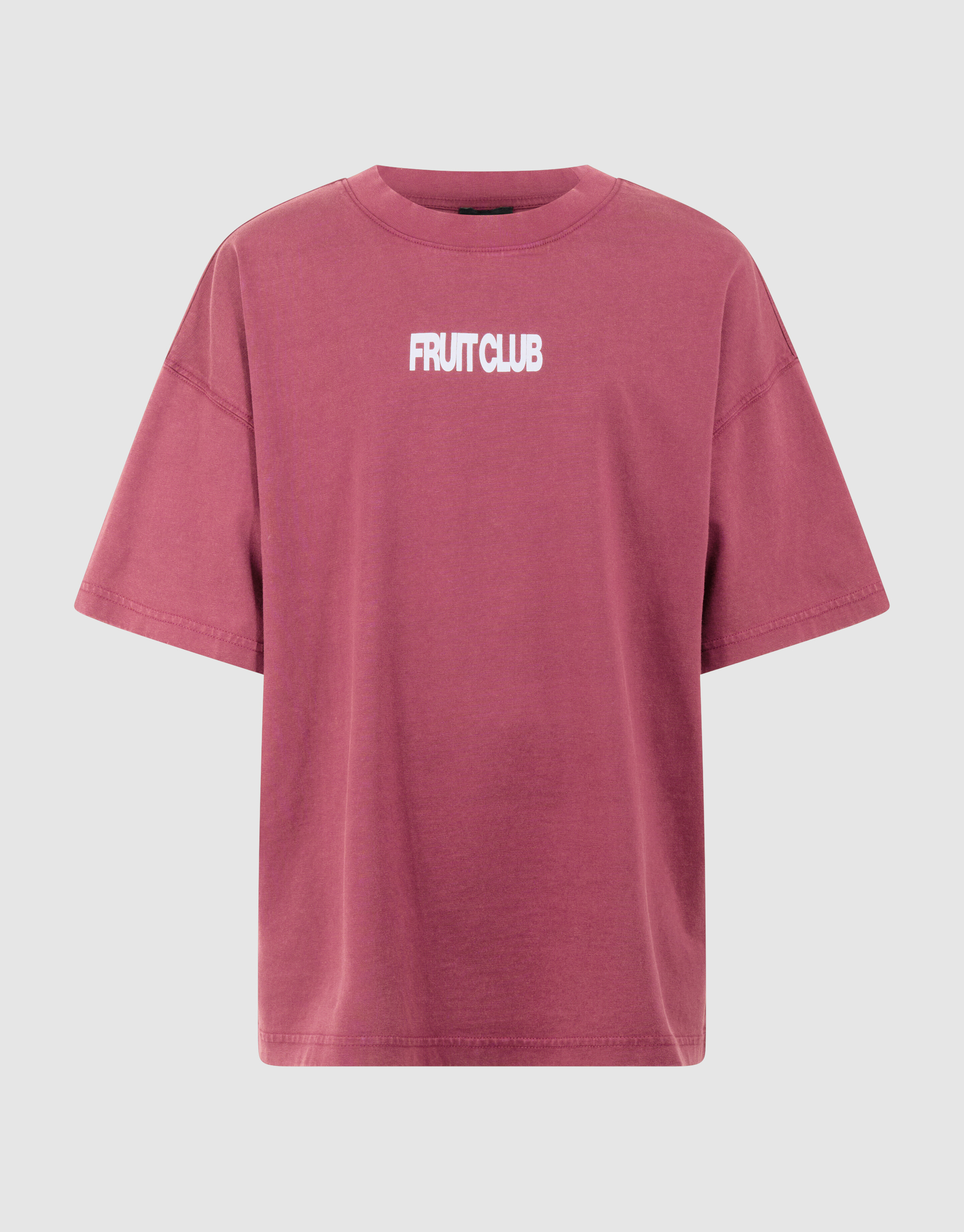 Fruit Club Artwork T-shirt Donkerrood SHOEBY BOYS