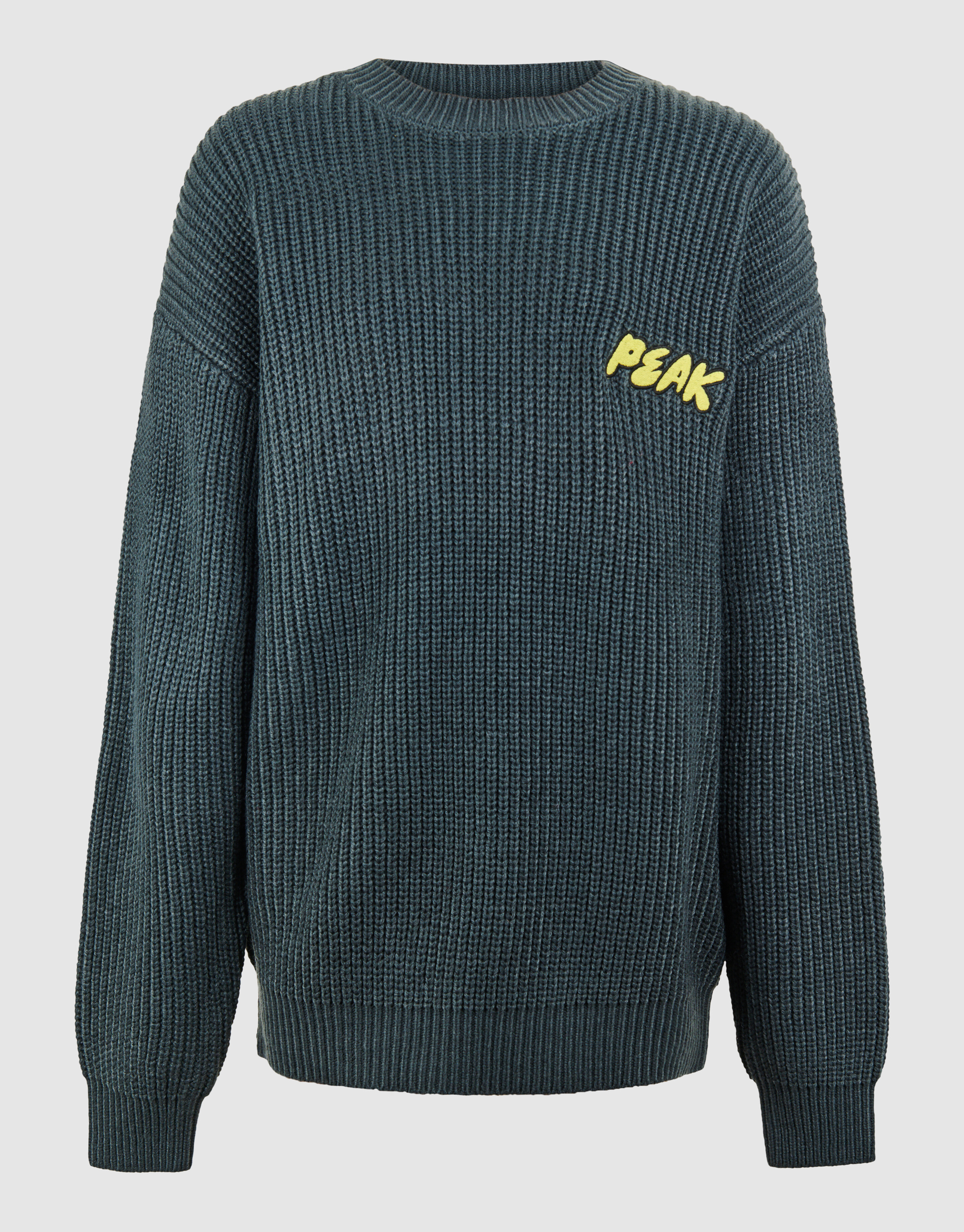 Peak Embroidery Gebreide Trui Groen SHOEBY BOYS