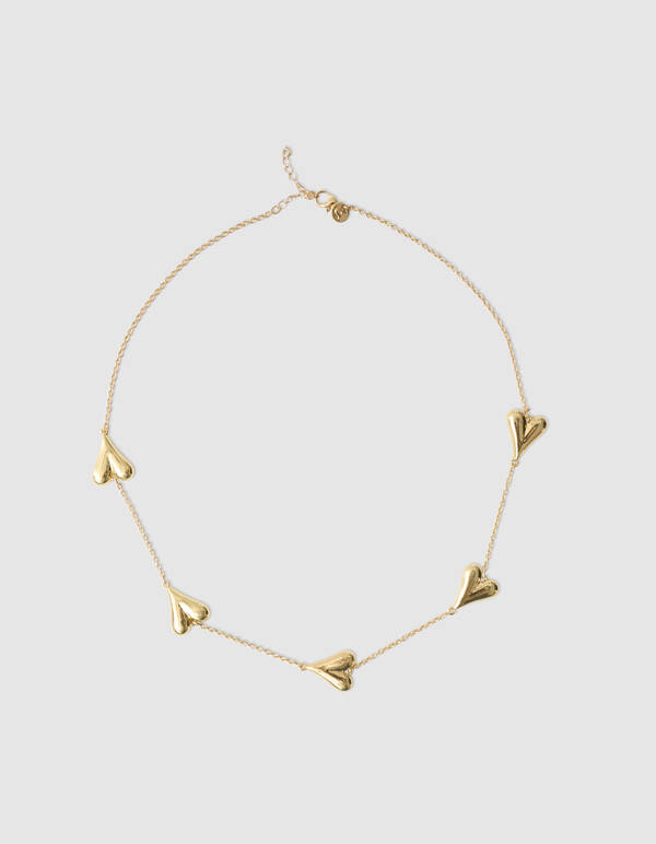 Heart Ketting Goud SHOEBY ACCESSOIRES