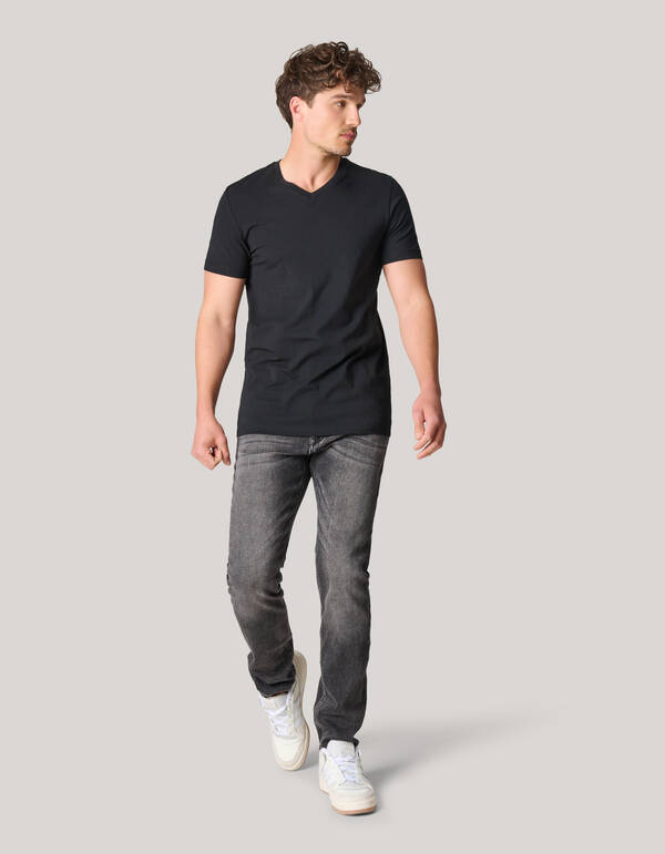Slim Fit Jog Jeans Grijs L32 SHOEBY MEN