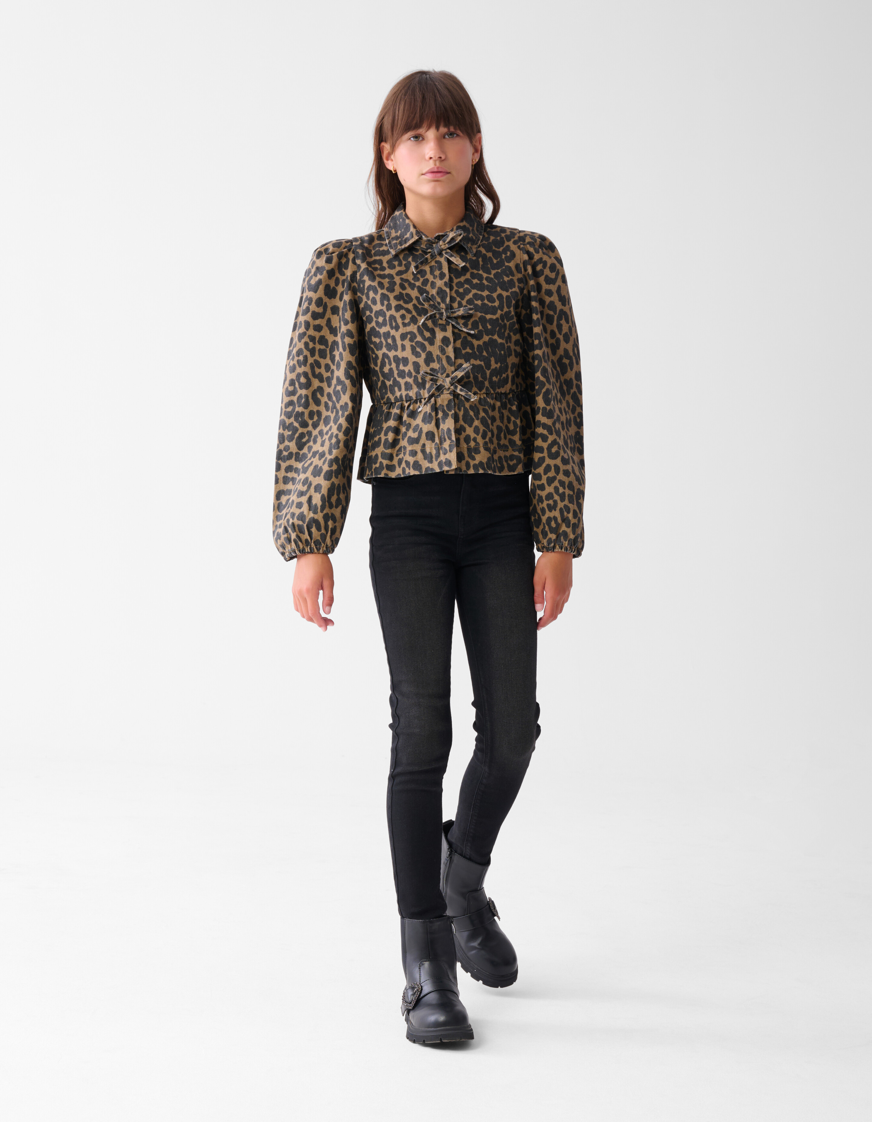 Skinny Fit Jeans Zwart SHOEBY GIRLS
