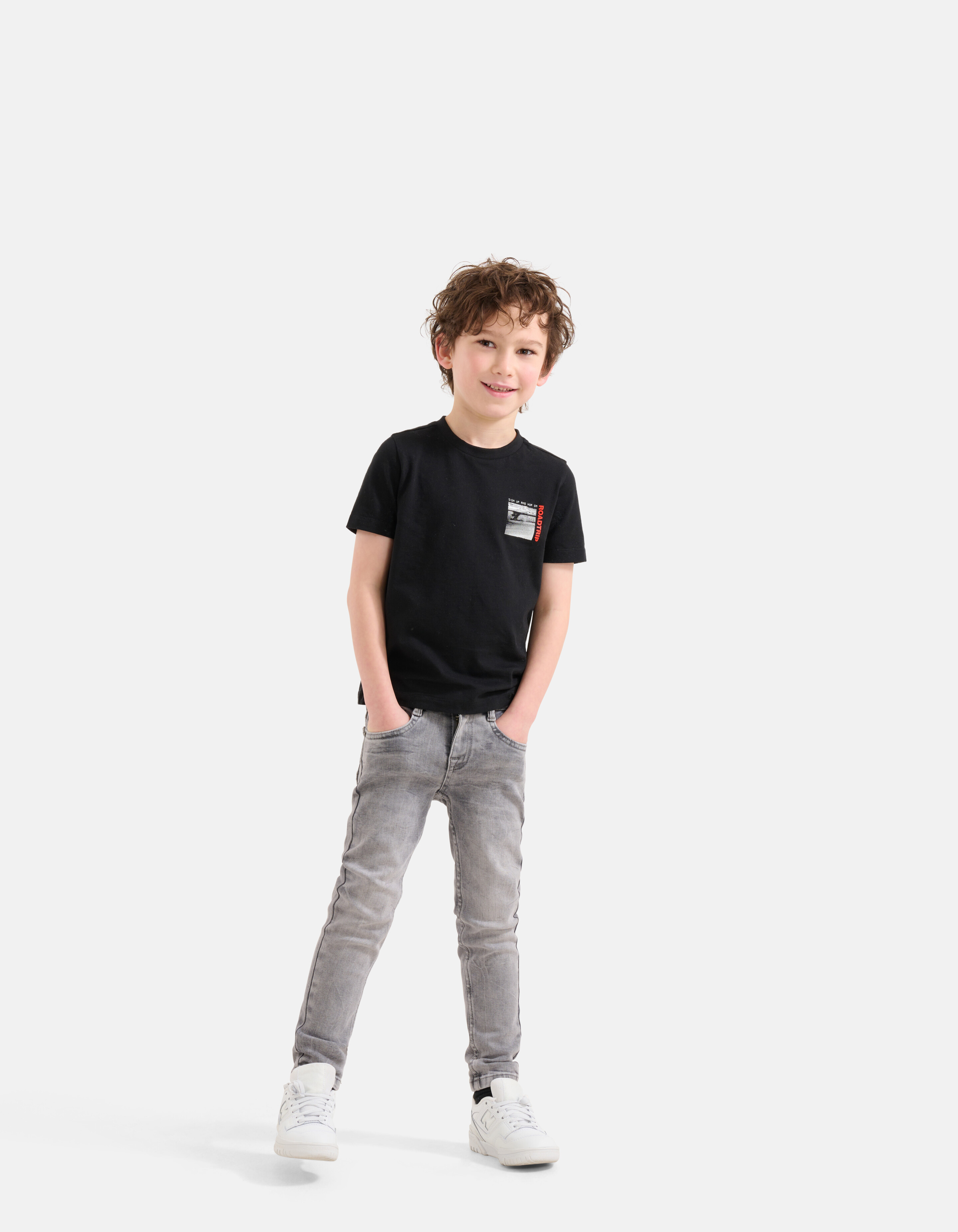 Artwork T-shirt Zwart SHOEBY BOYS