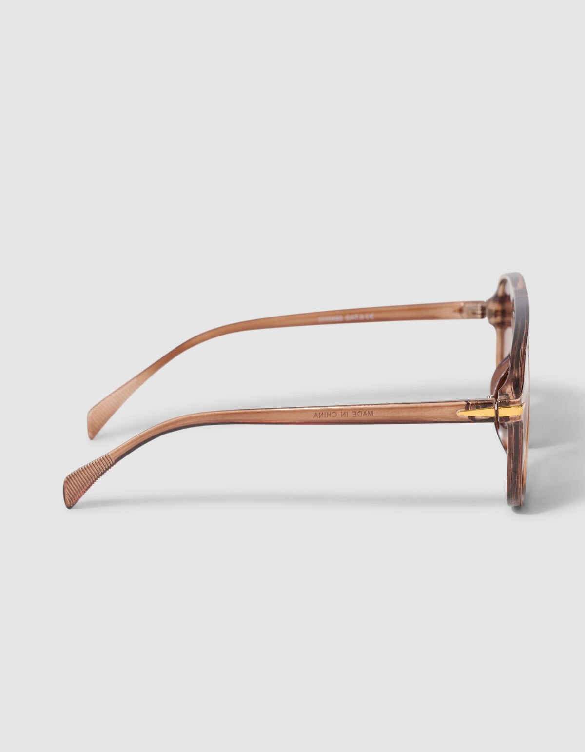 Vintage Zonnebril Lichtbruin SHOEBY ACCESSOIRES