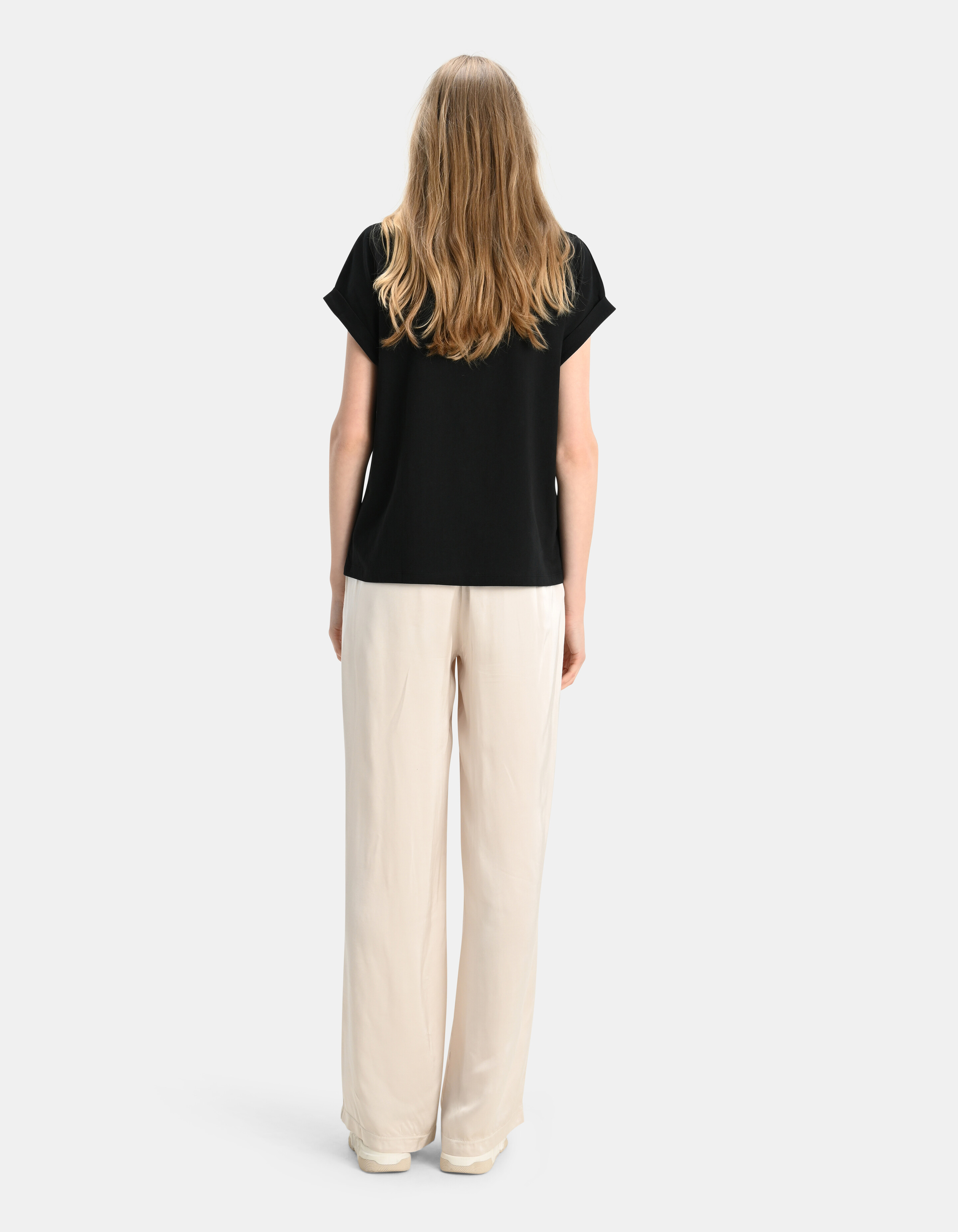 Illusion T-shirt Zwart SHOEBY WOMEN