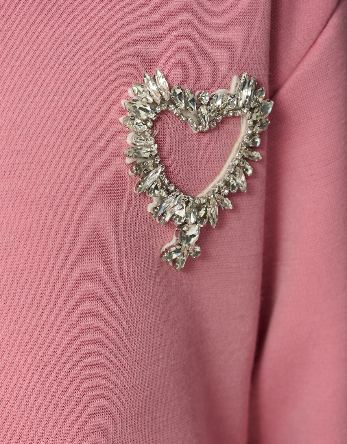 Heart Sweat Jurk Roze SHOEBY GIRLS