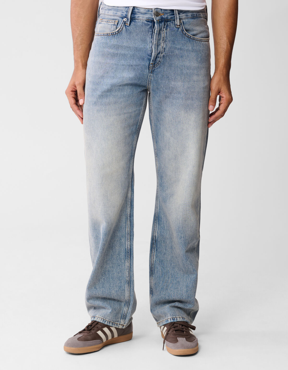 Relaxed Fit Jeans Blauw SHOEBY MEN