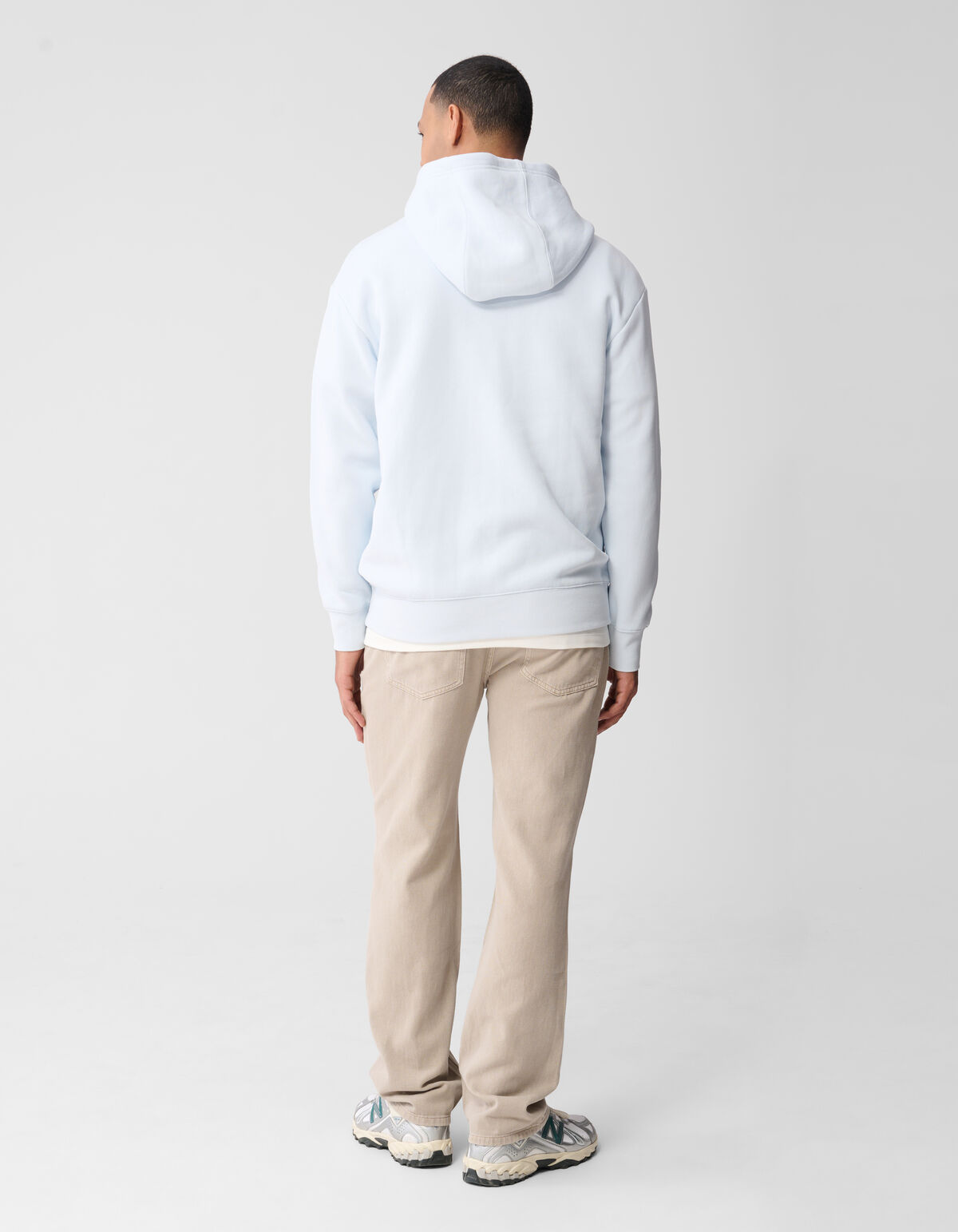 Sweat Hoodie Lichtblauw SHOEBY MEN