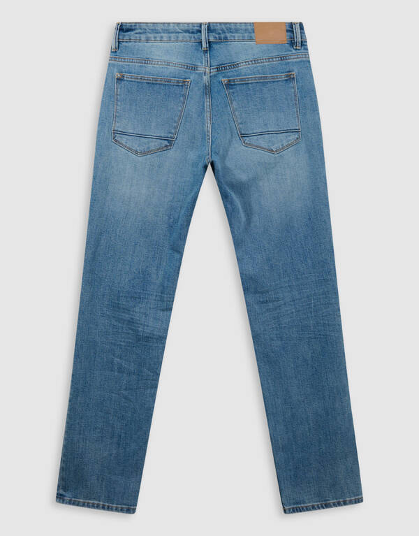 Straight Fit Jeans Blauw L32 SHOEBY MEN