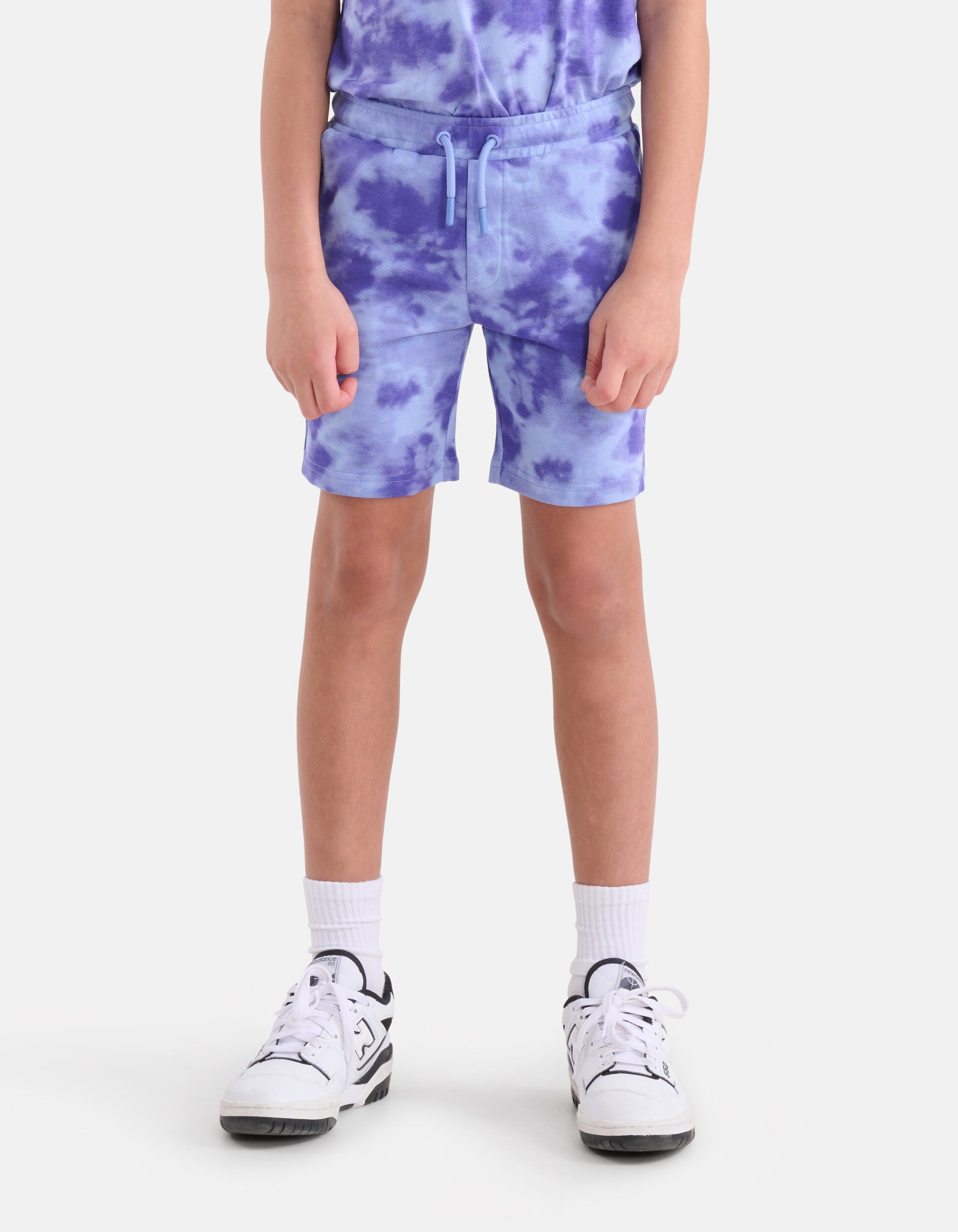 Tie Dye Short Paars SHOEBY BOYS