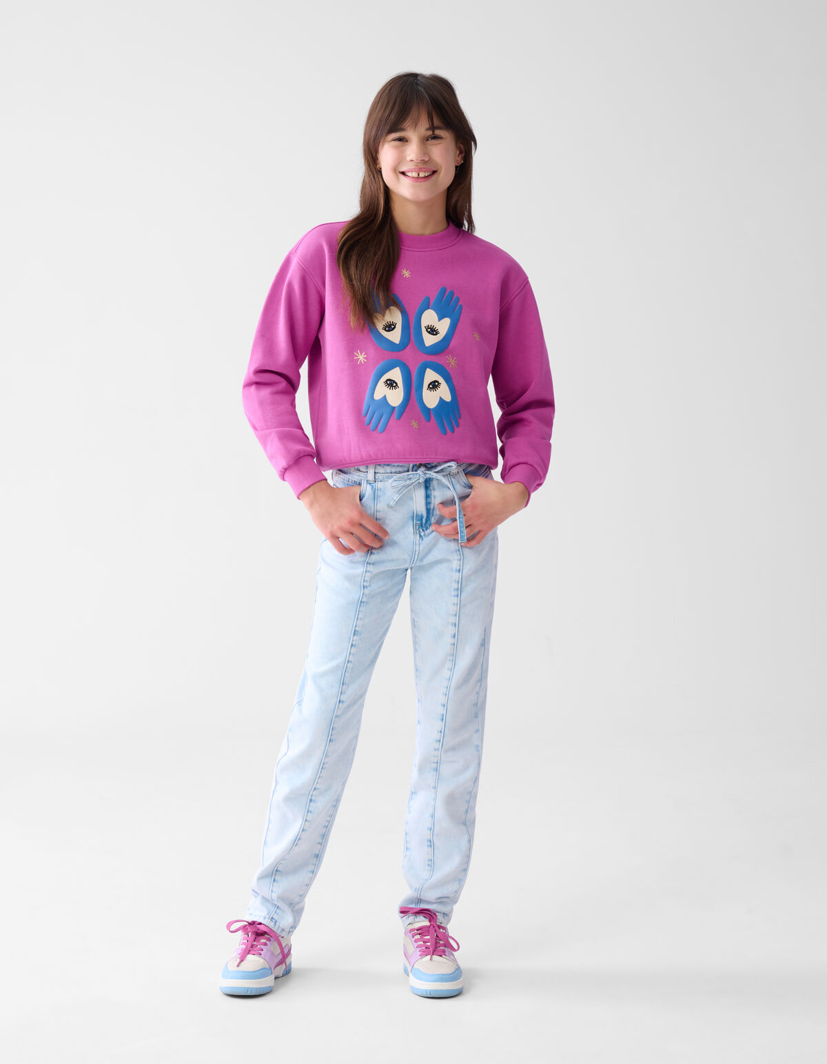 Mom Jeans Lichtblauw SHOEBY GIRLS