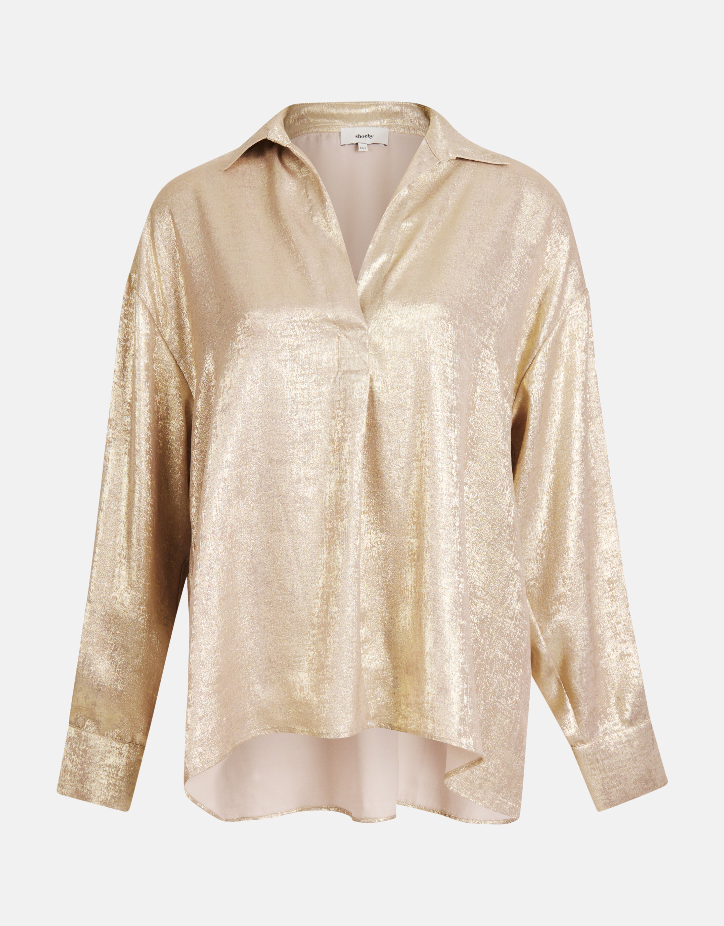 Metallic Blouse Goud SHOEBY WOMEN