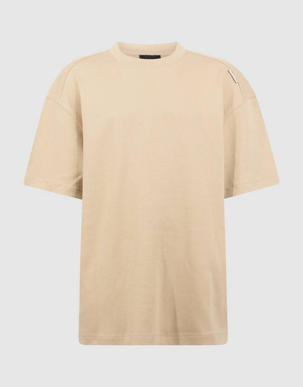 Basis Label T-shirt Zand SHOEBY BOYS