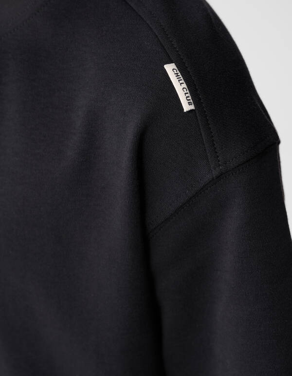 Basis Label T-shirt Zwart SHOEBY BOYS