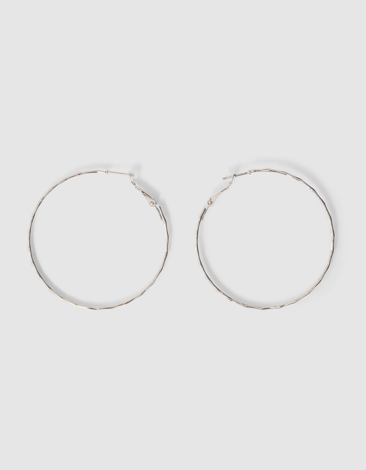 Big Hoop Oorbellen Zilver SHOEBY ACCESSOIRES