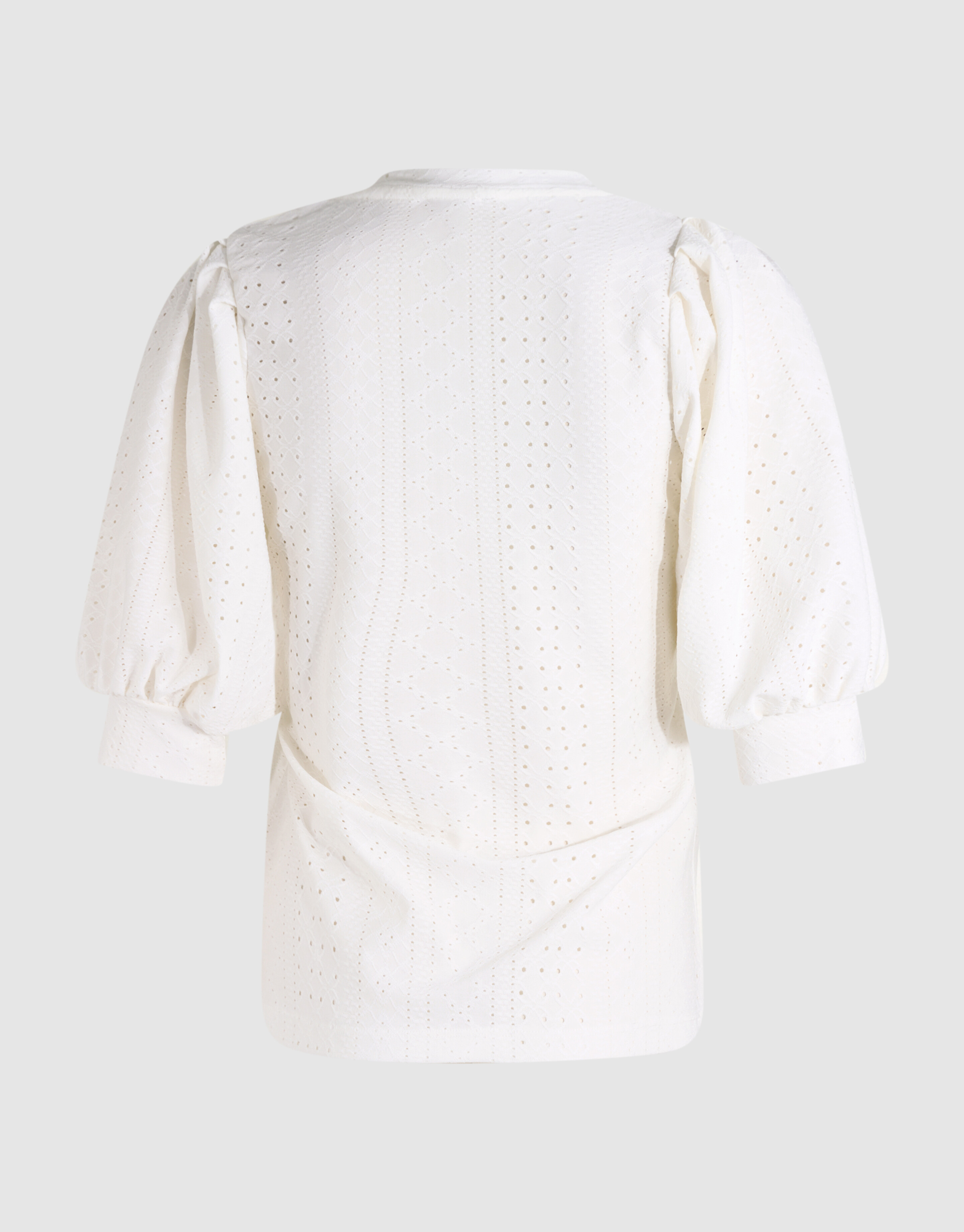 Embroidery Top Gebroken Wit SHOEBY WOMEN