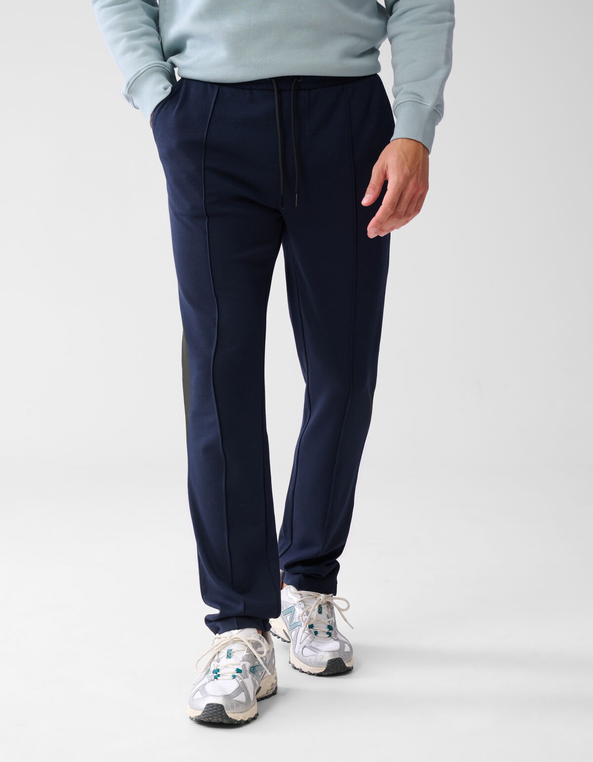 Tricot Broek Donkerblauw SHOEBY MEN