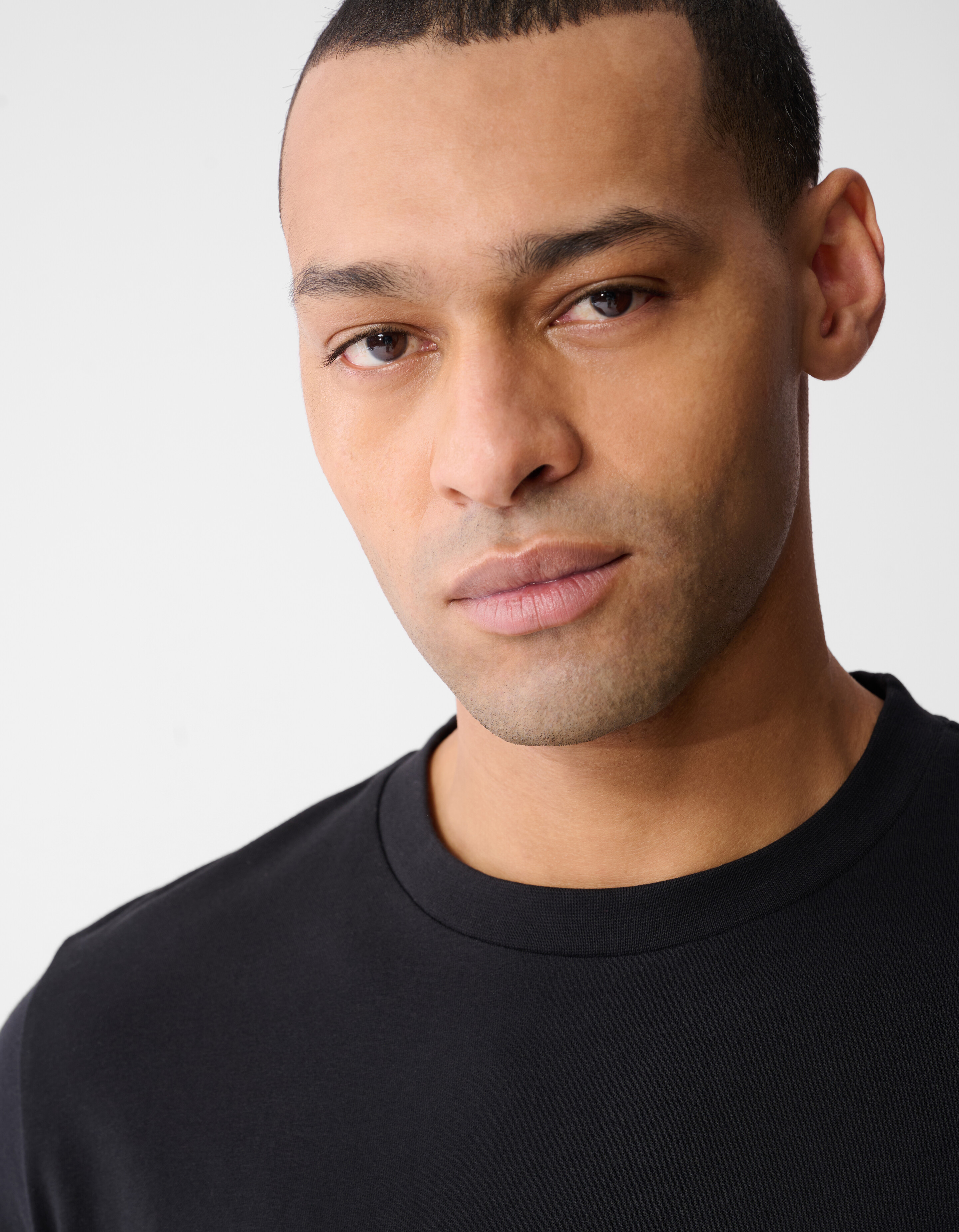 Basis T-shirt Zwart SHOEBY MEN