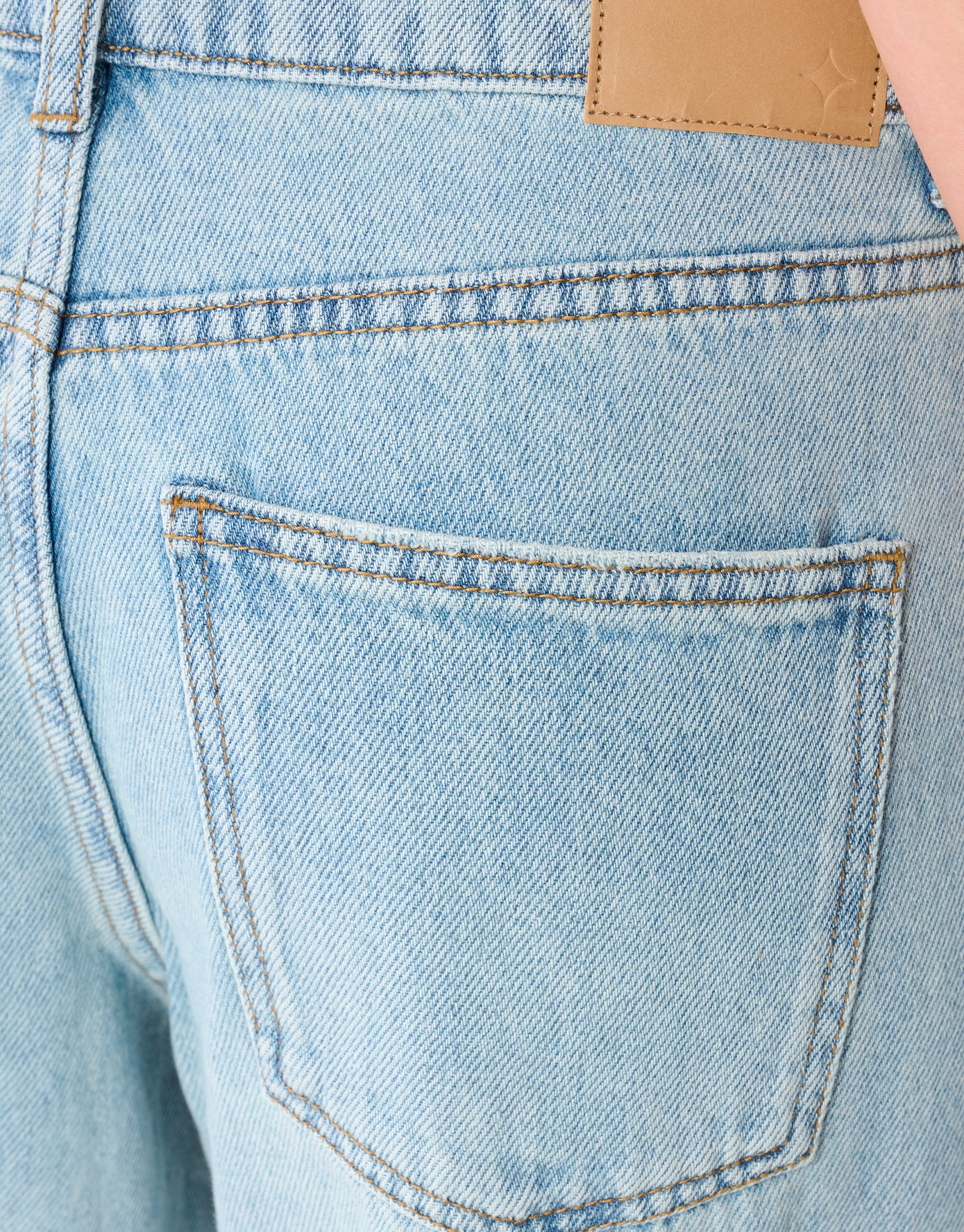 Soft Straight Fit Jeans Bleached SHOEBY WOMEN