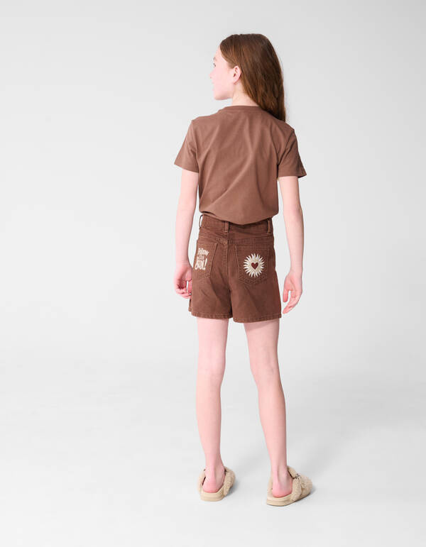 Gelato Artwork T-shirt Bruin SHOEBY GIRLS