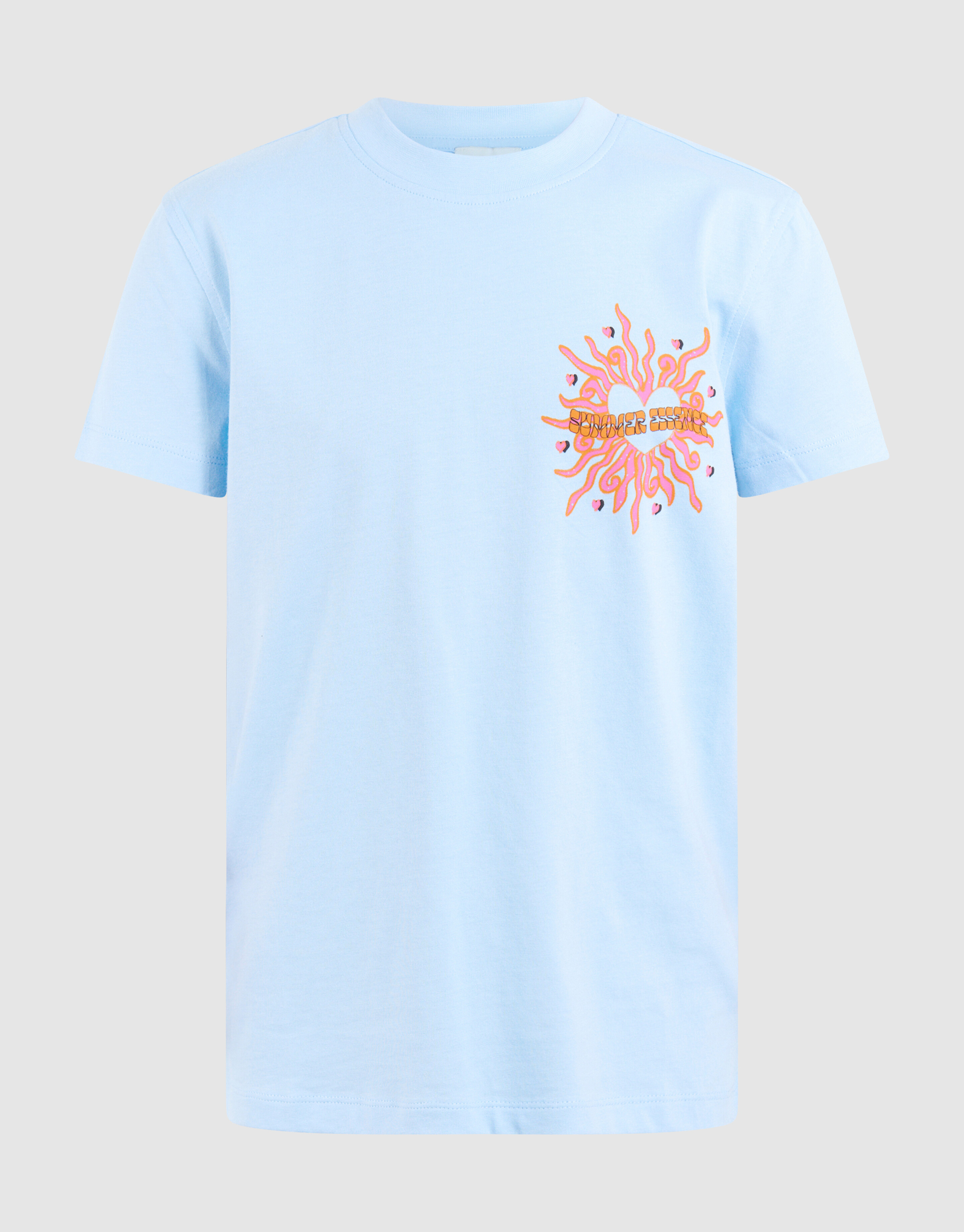 Cool Artwork T-shirt Lichtblauw SHOEBY GIRLS