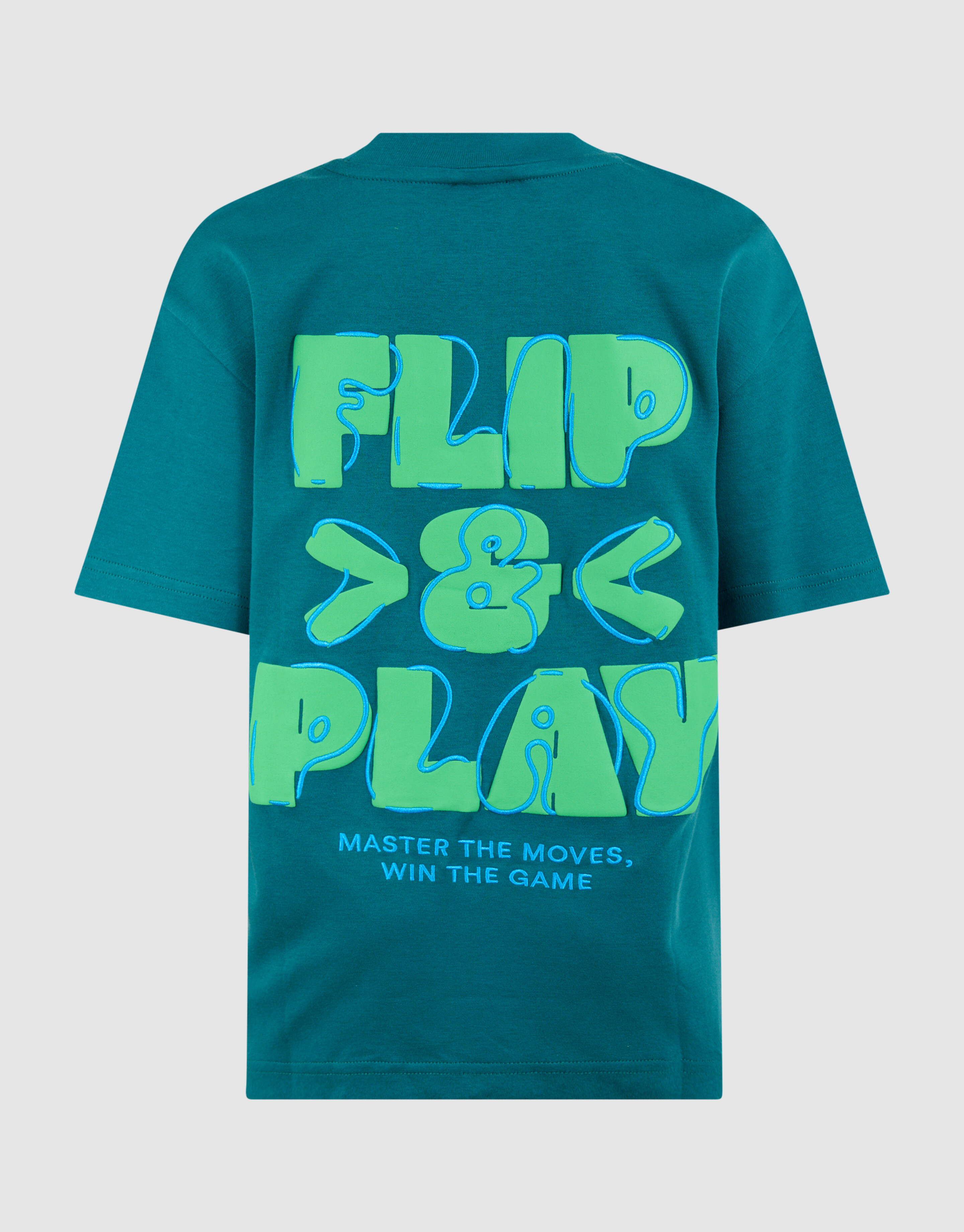 Play Artwork T-shirt Donkergroen SHOEBY BOYS