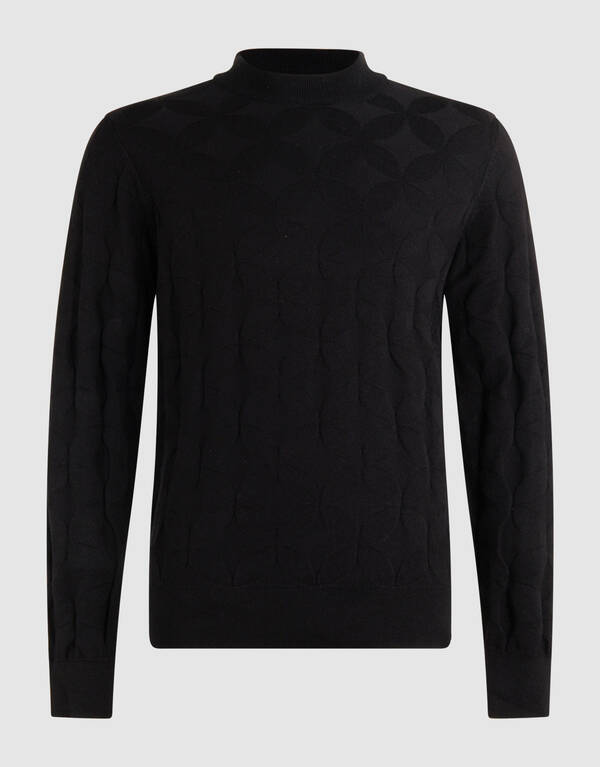 Sparkle Gebreide Trui Zwart SHOEBY MEN