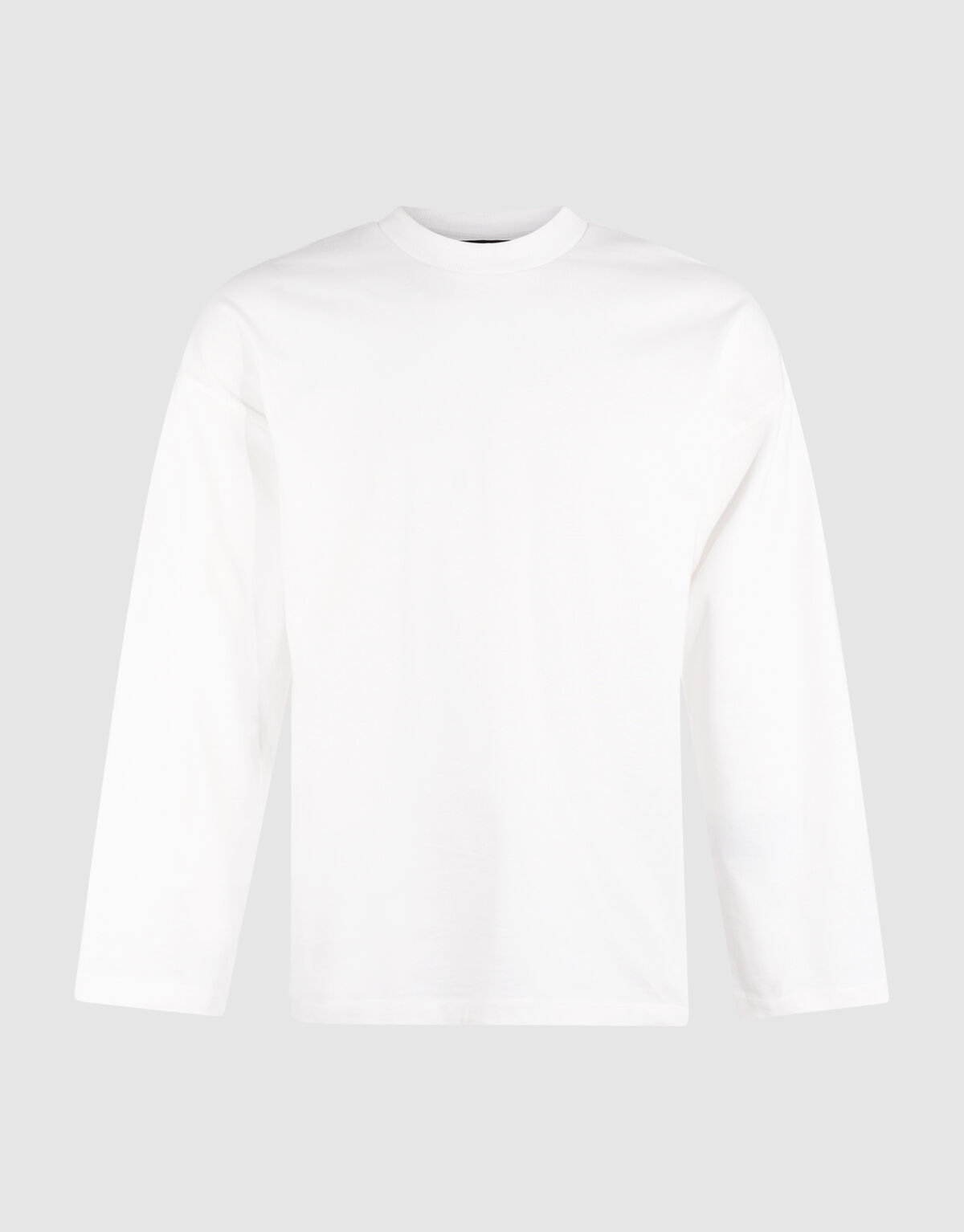 Basis Relaxed Fit Longsleeve Wit SHOEBY MEN
