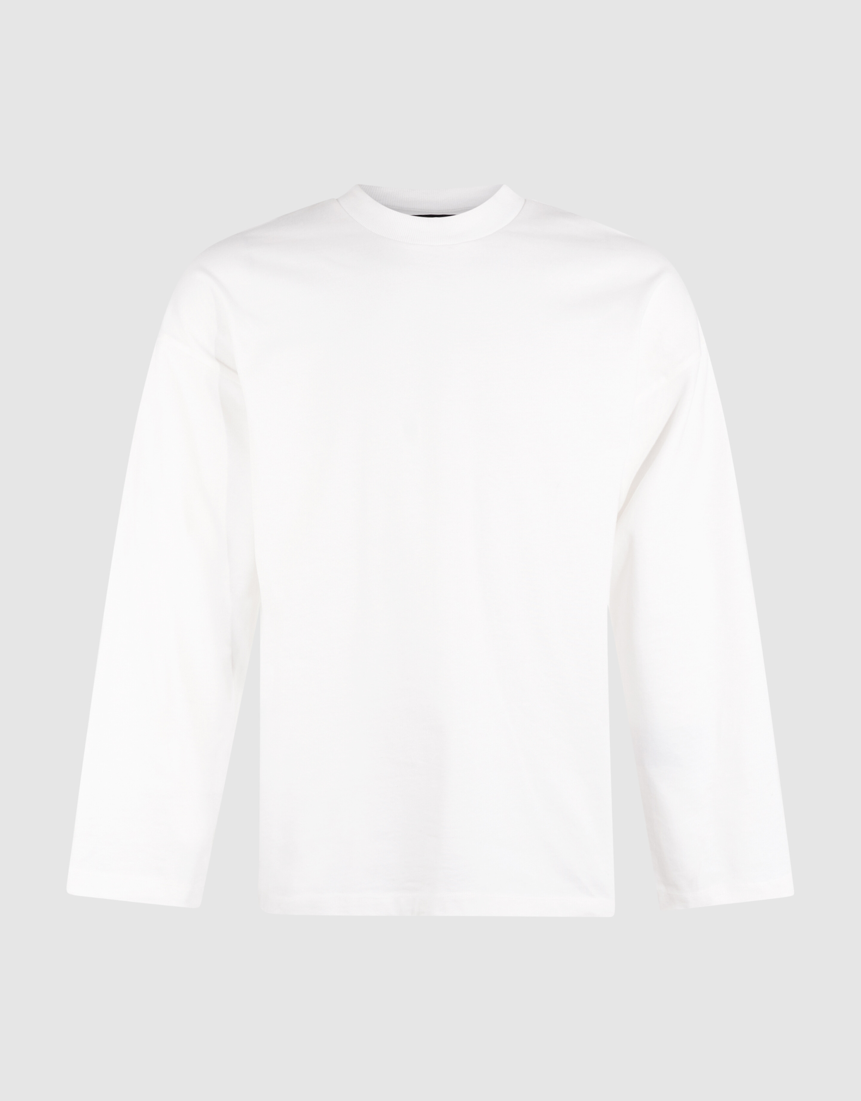 Basis Relaxed Fit Longsleeve Wit SHOEBY MEN