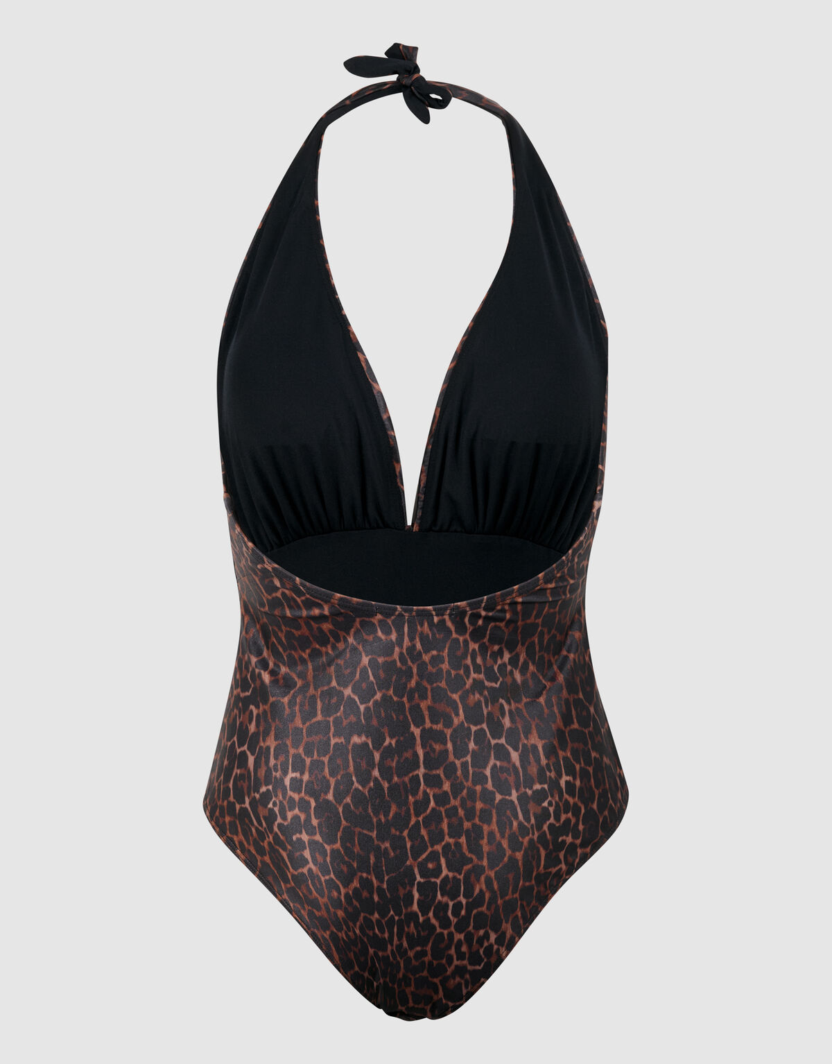 Leopard Badpak Donkerbruin SHOEBY ACCESSOIRES