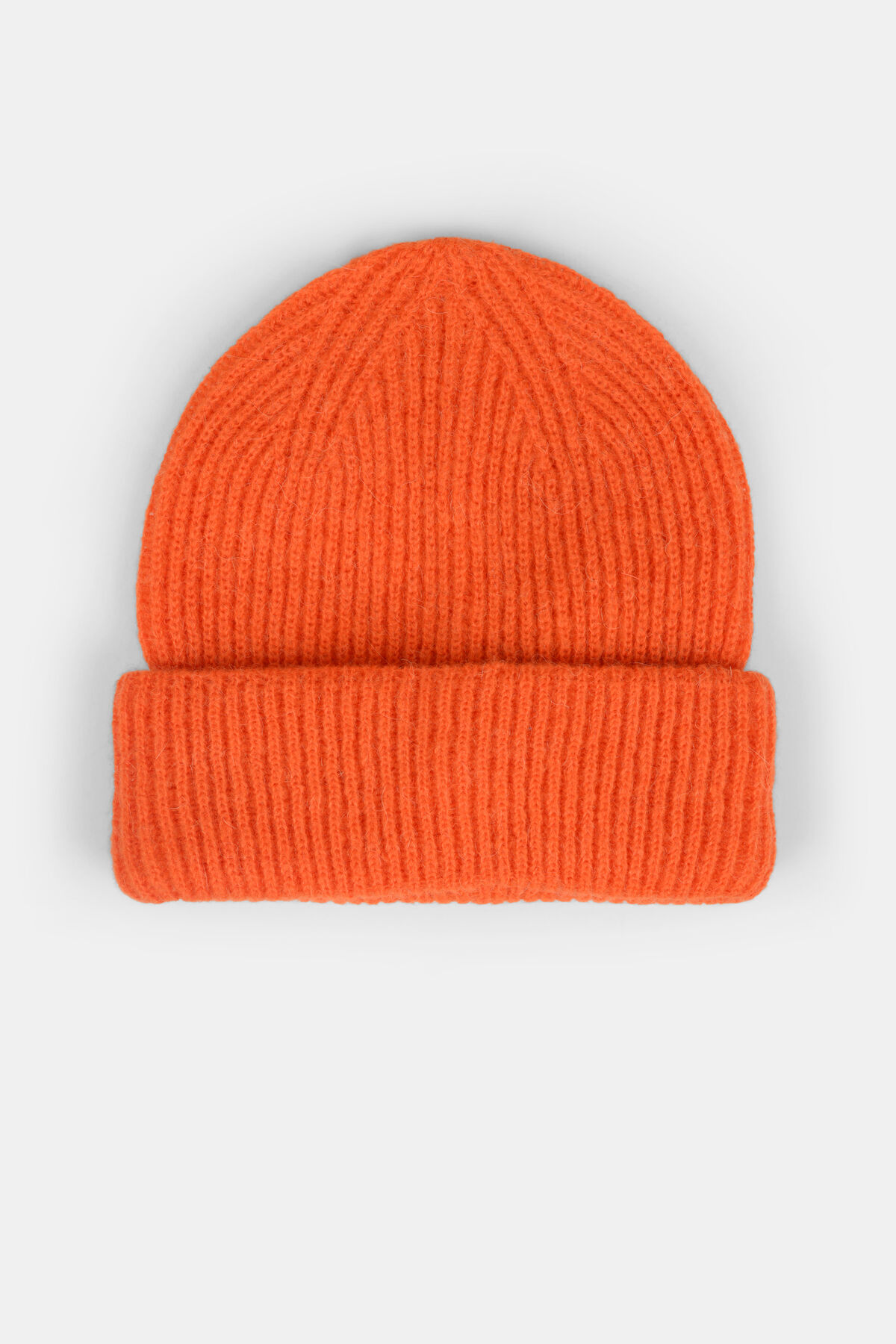 Alpaca Beanie Oranje ACCESSOIRES SHOEBY