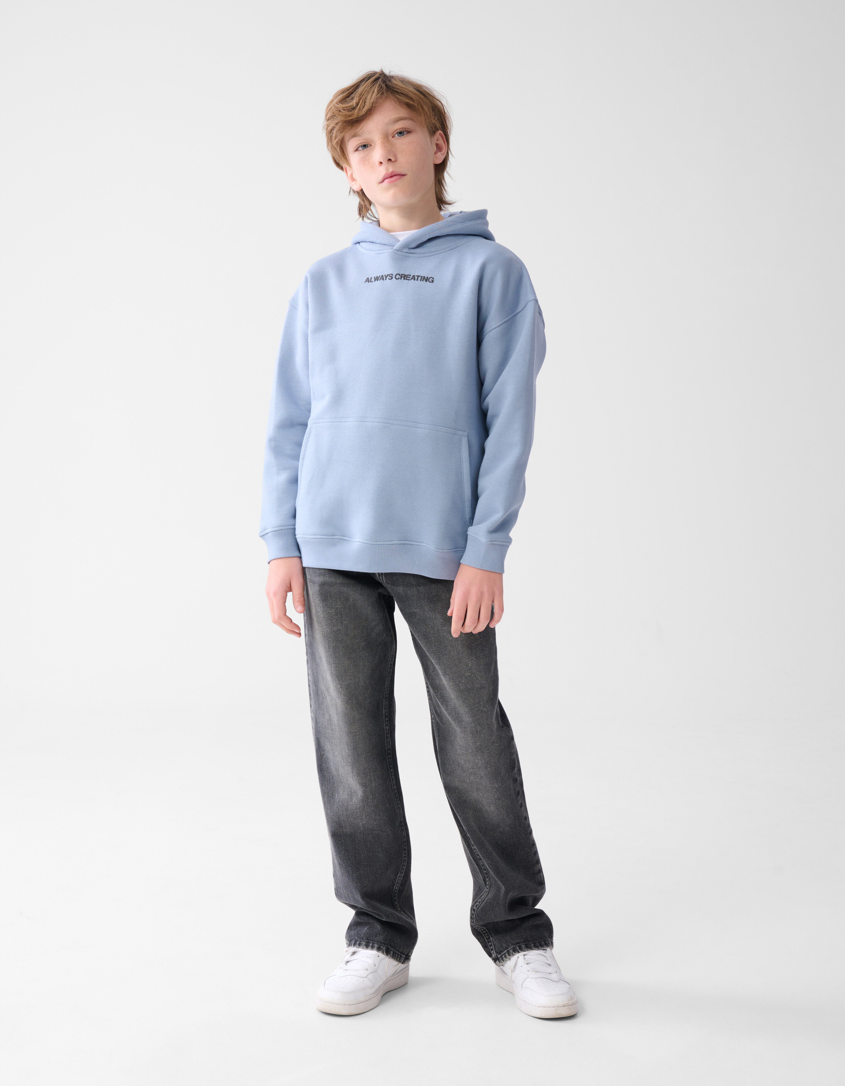Artwork Hoodie blauw SHOEBY BOYS