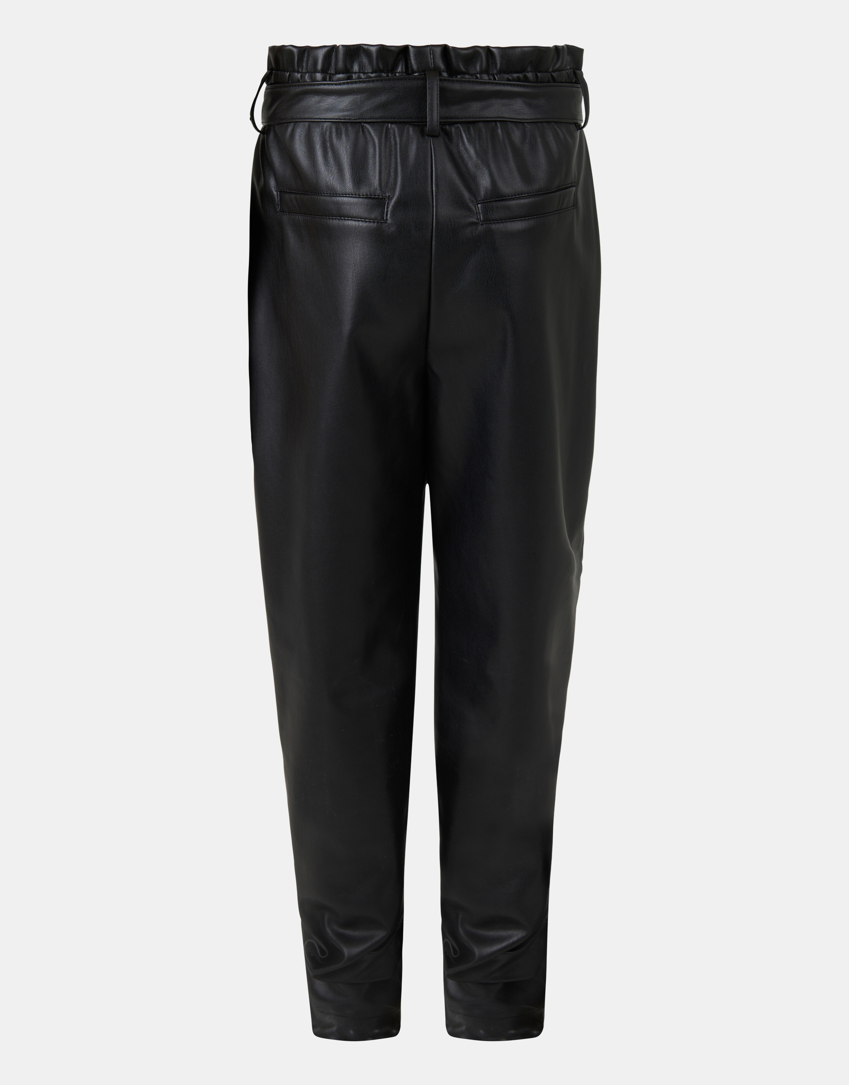 Vegan Leren Paperbag Broek SHOEBY GIRLS