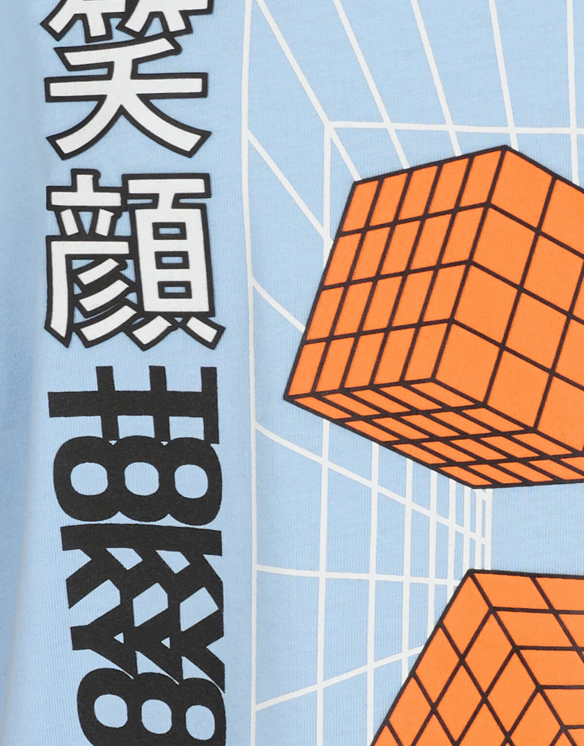 Grafisch Artwork T-shirt Lichtblauw SHOEBY BOYS