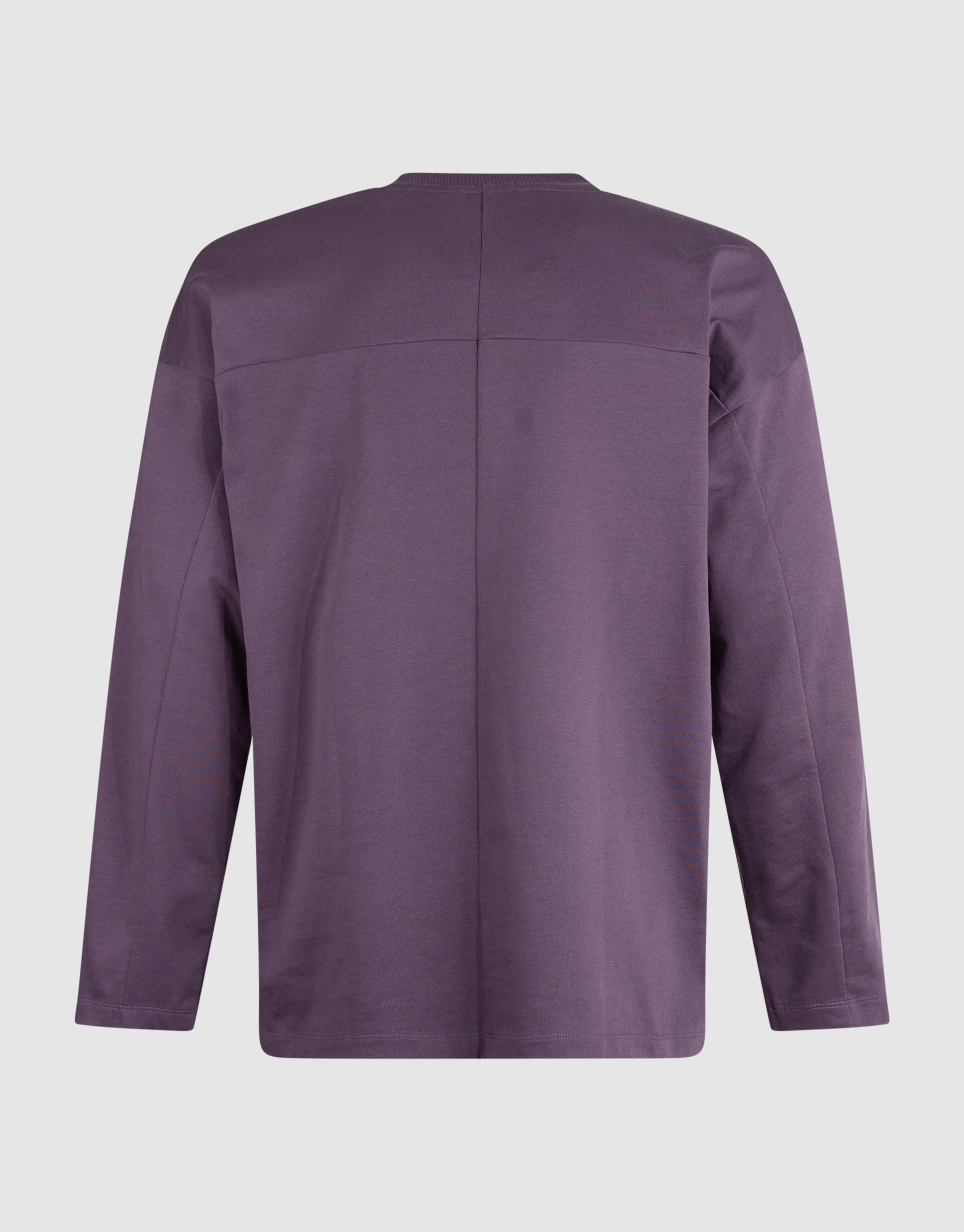 Basis Relaxed Fit Longsleeve Paars SHOEBY MEN
