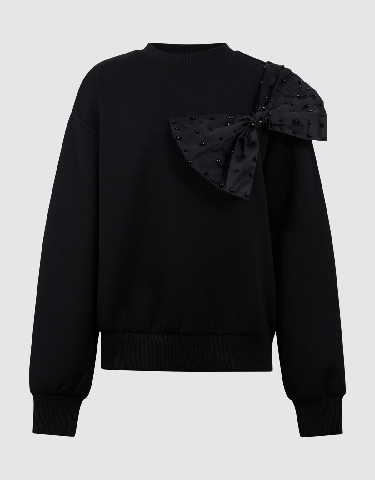 Big Strik Sweater Zwart SHOEBY GIRLS