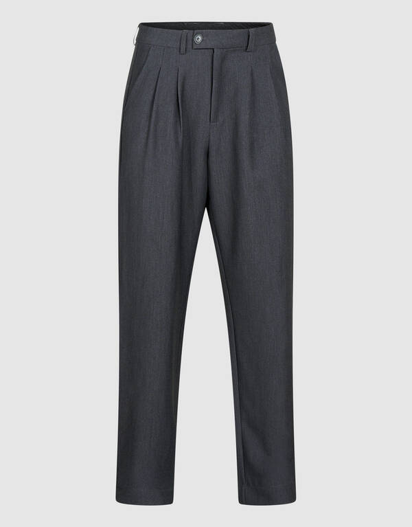 Tailored Slim Fit Broek Donkergrijs By Lonneke SHOEBY WOMEN