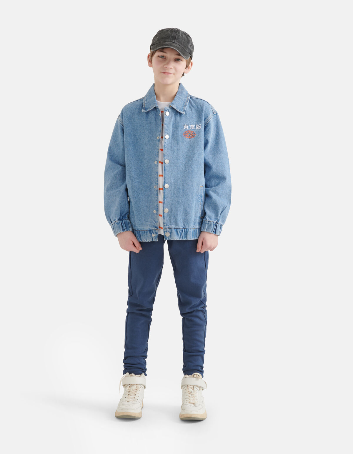 Denim Bomber Jack Mediumstone SHOEBY BOYS