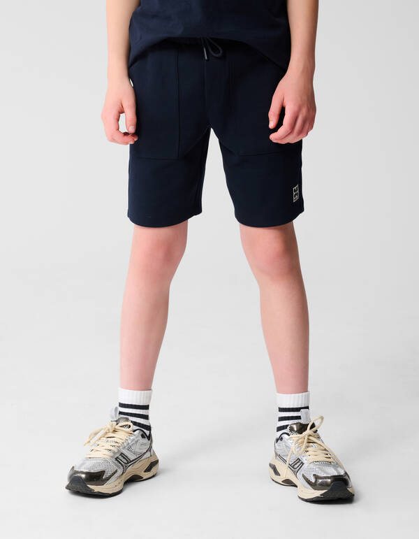 Pique Short Donkerblauw SHOEBY BOYS