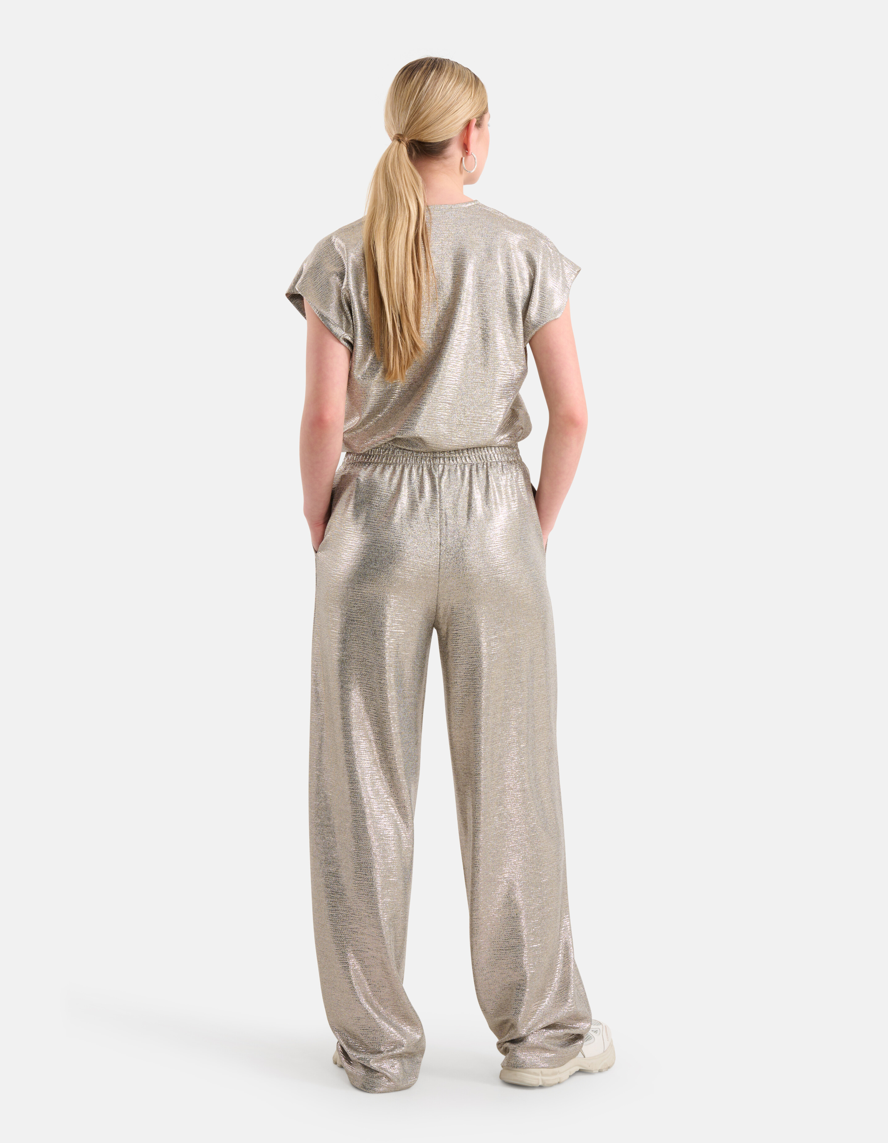 Metallic broek Zilver SHOEBY WOMEN