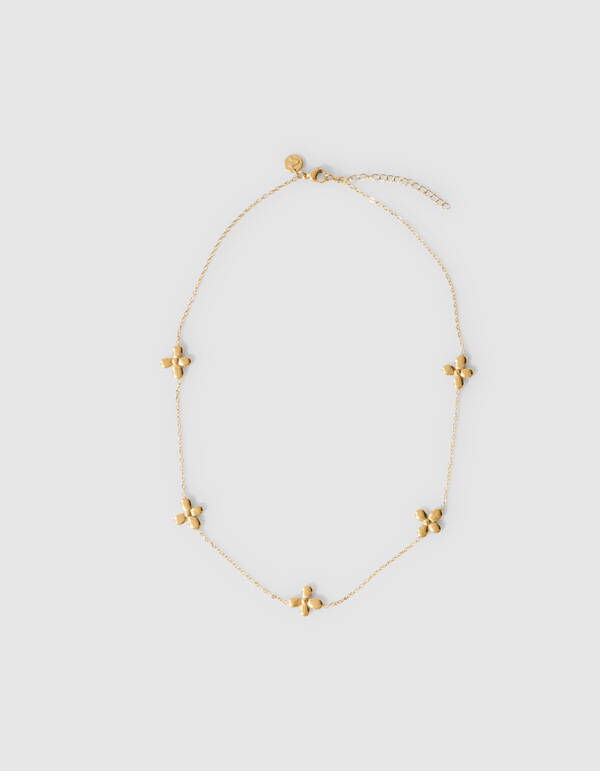 Small Flower Ketting Goud SHOEBY ACCESSOIRES