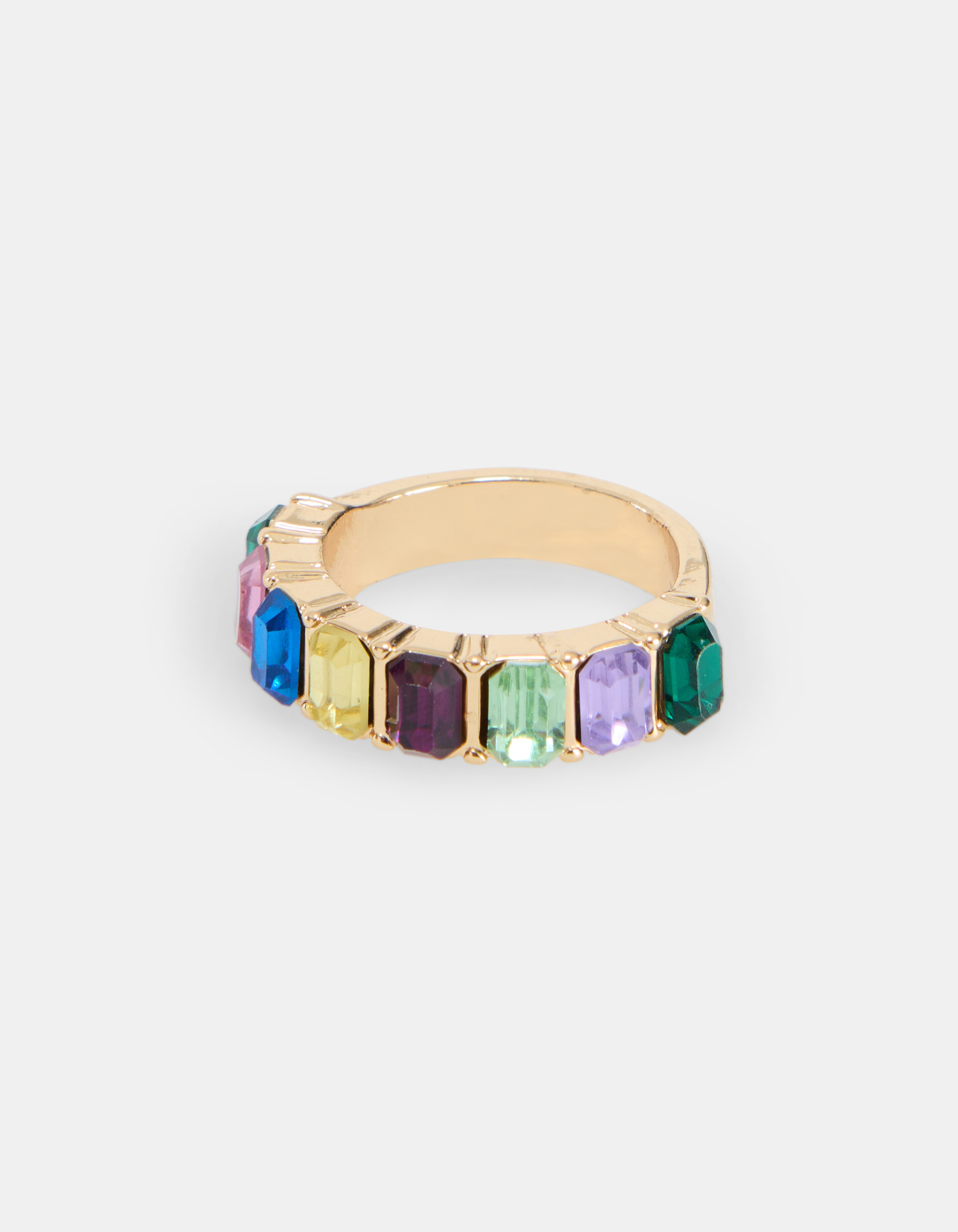Colored Ring Goud SHOEBY ACCESSOIRES
