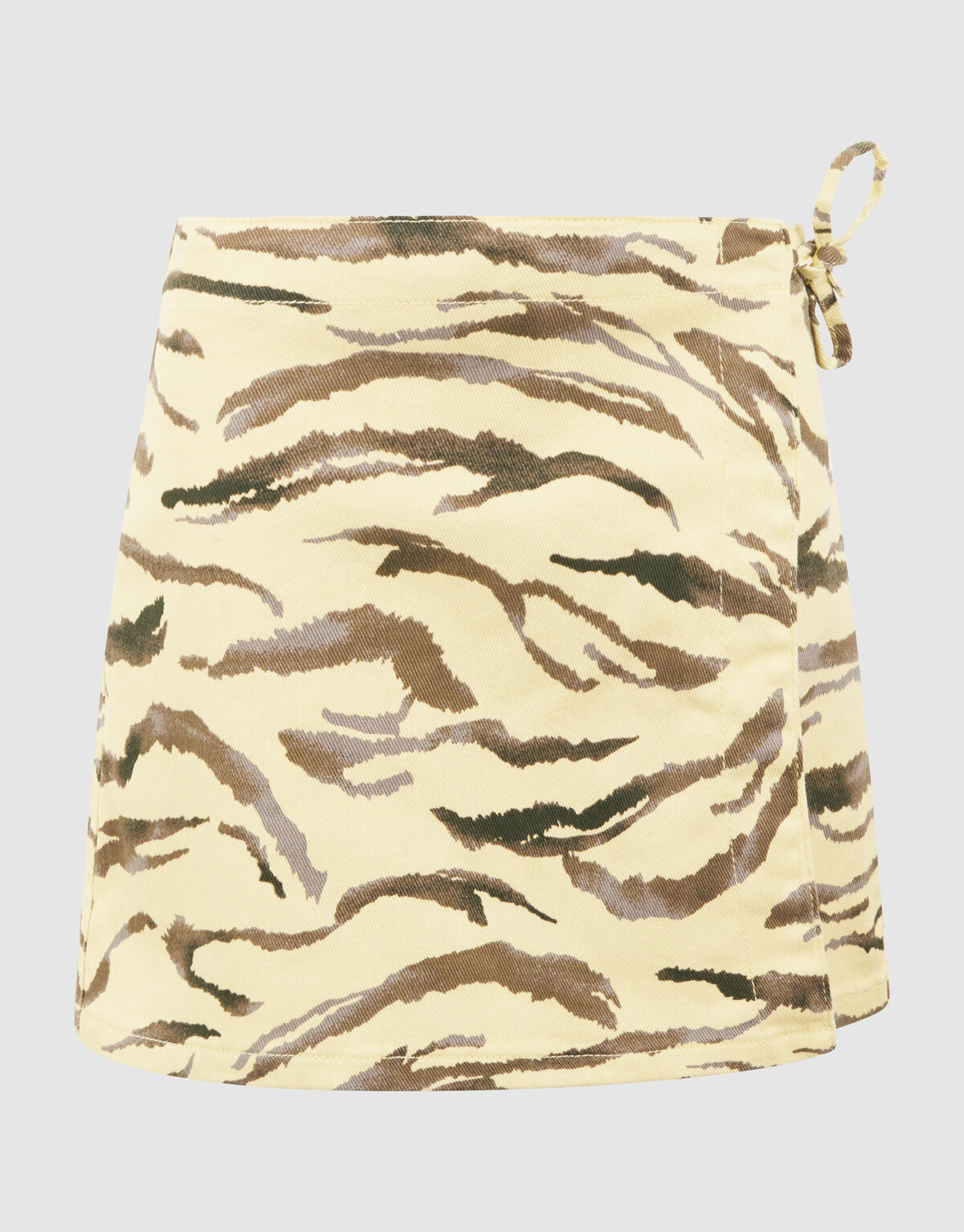 Tiger Denim Skort Lichtgeel SHOEBY GIRLS